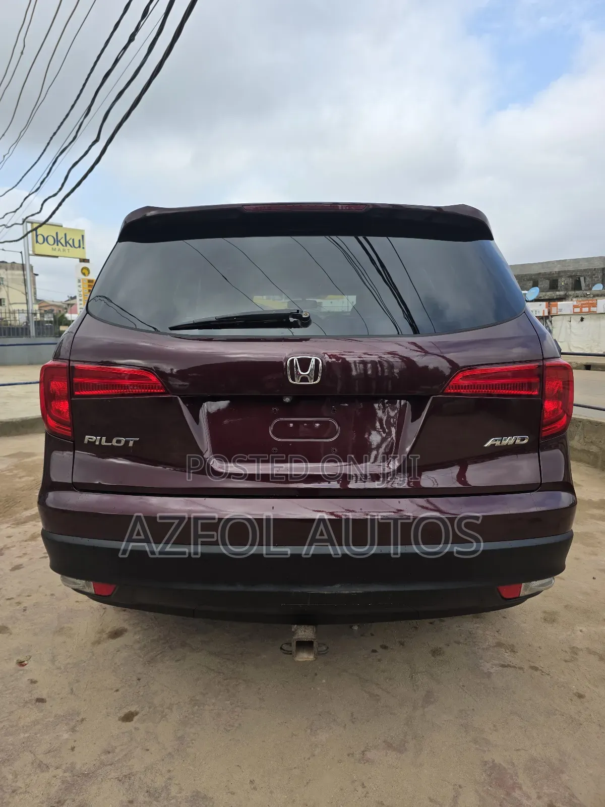 Honda Pilot EX-L 4dr SUV 4WD (3.5L 6cyl 5A) 2016 Burgundy