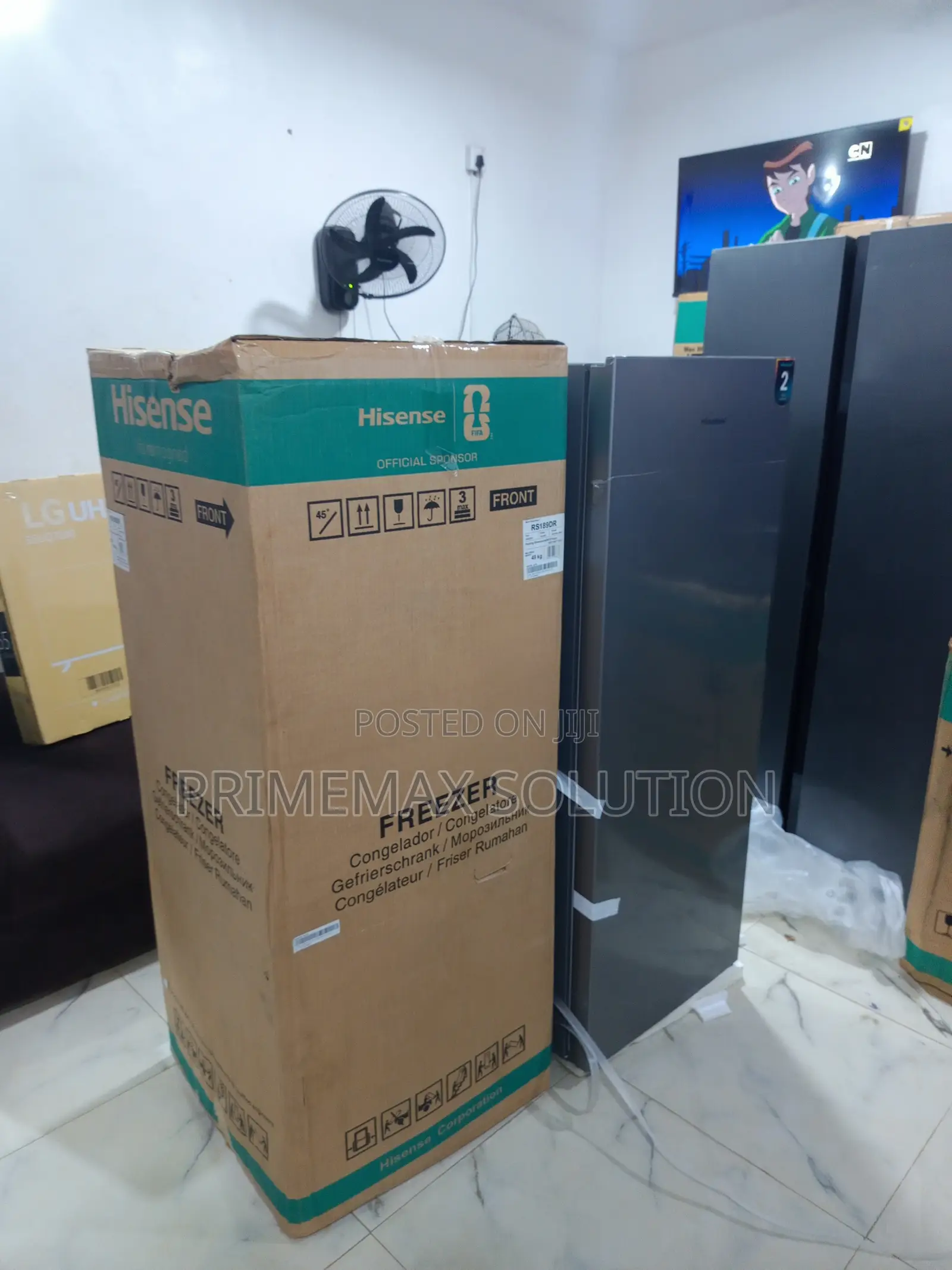 Elegant Freezing: Hisense RS189DR 190L Standing Freezer