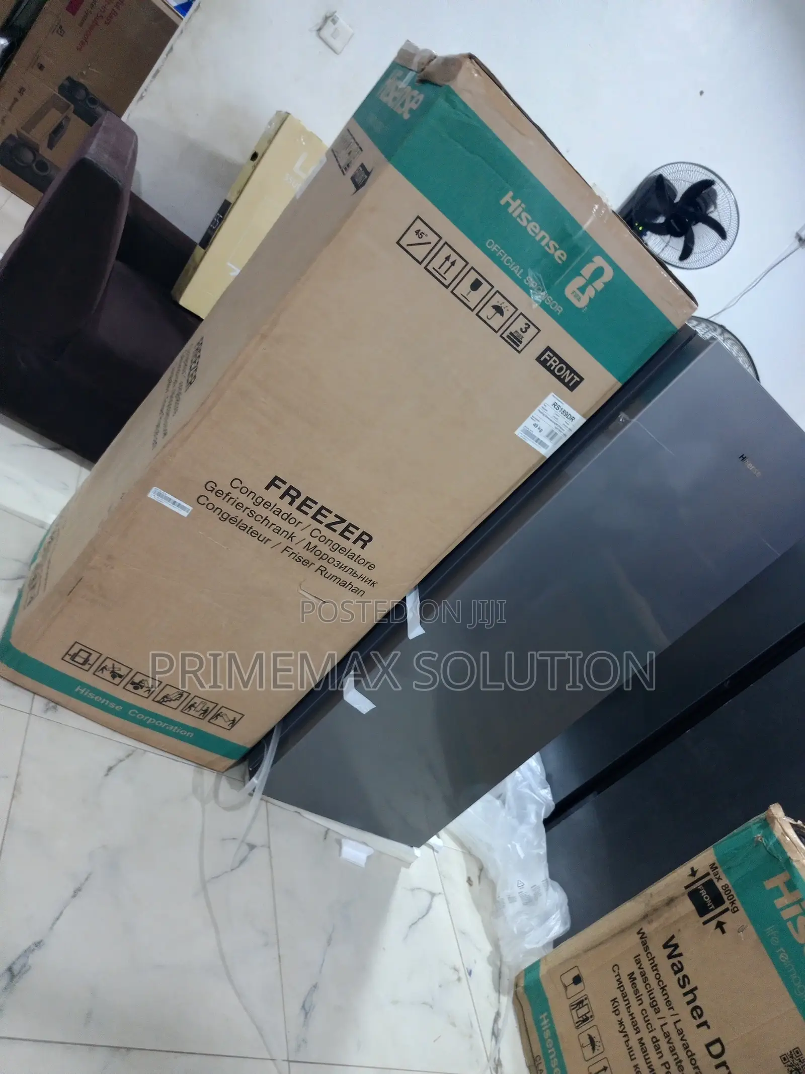 Elegant Freezing: Hisense RS189DR 190L Standing Freezer