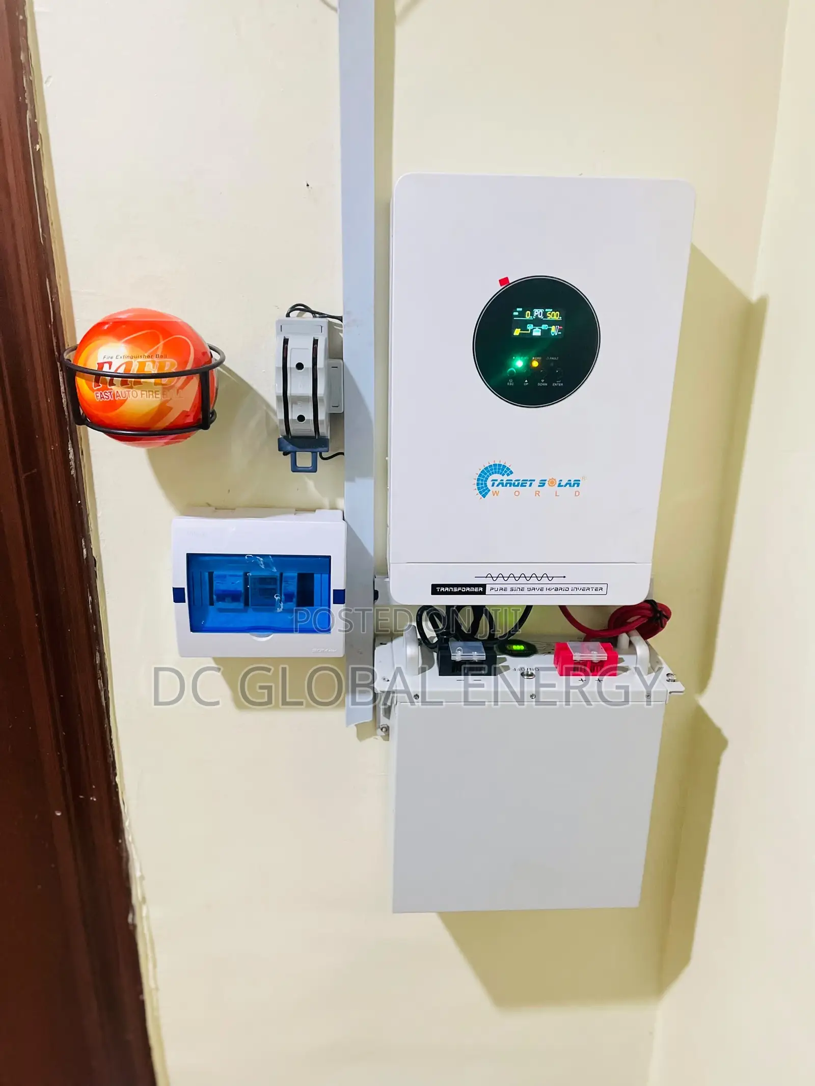 5kva by 3kwh Solar System Full Installation