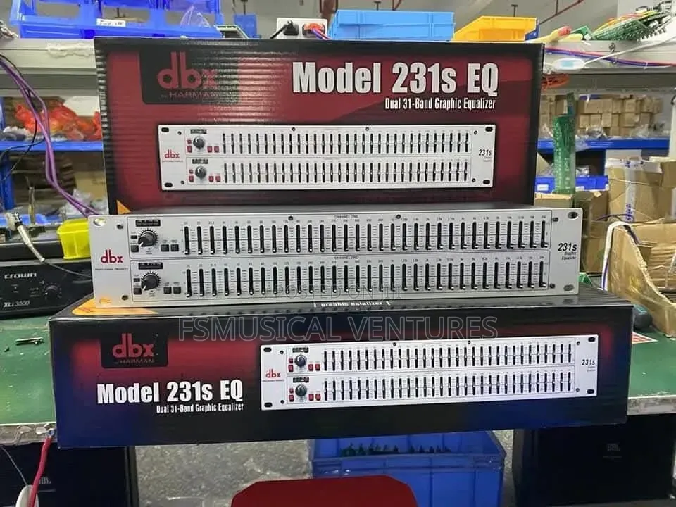 DBX 231s Eq Band Graphic Equalizer