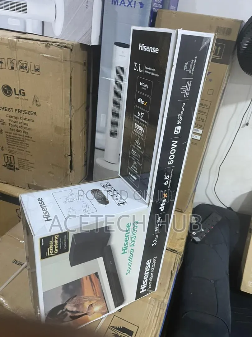 Bring Cinema Sound Home With Hisense 500w Soundbar