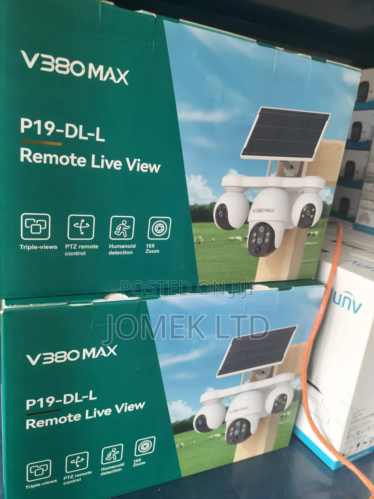V380 Max P19-Dl an Advanced Solar-Powered Outdoor PTZ Security Camera