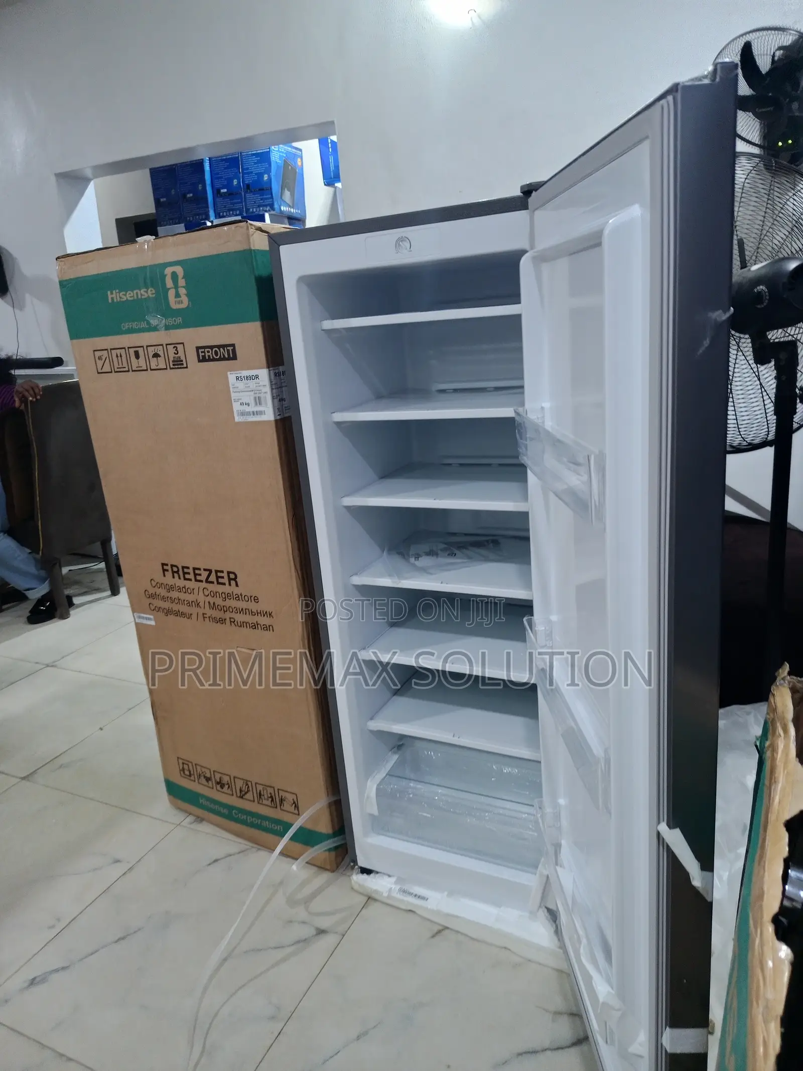 Quiet Compact: Hisense RS189DR 190L Upright Freezer