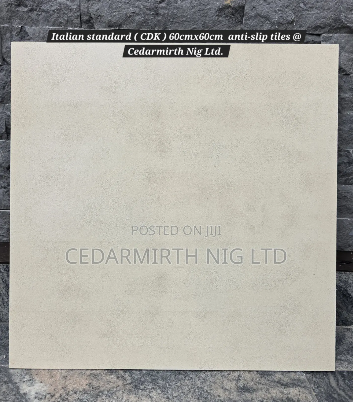 CDK Italian Standard Anti-Slip Tiles ( Batch 1 ).