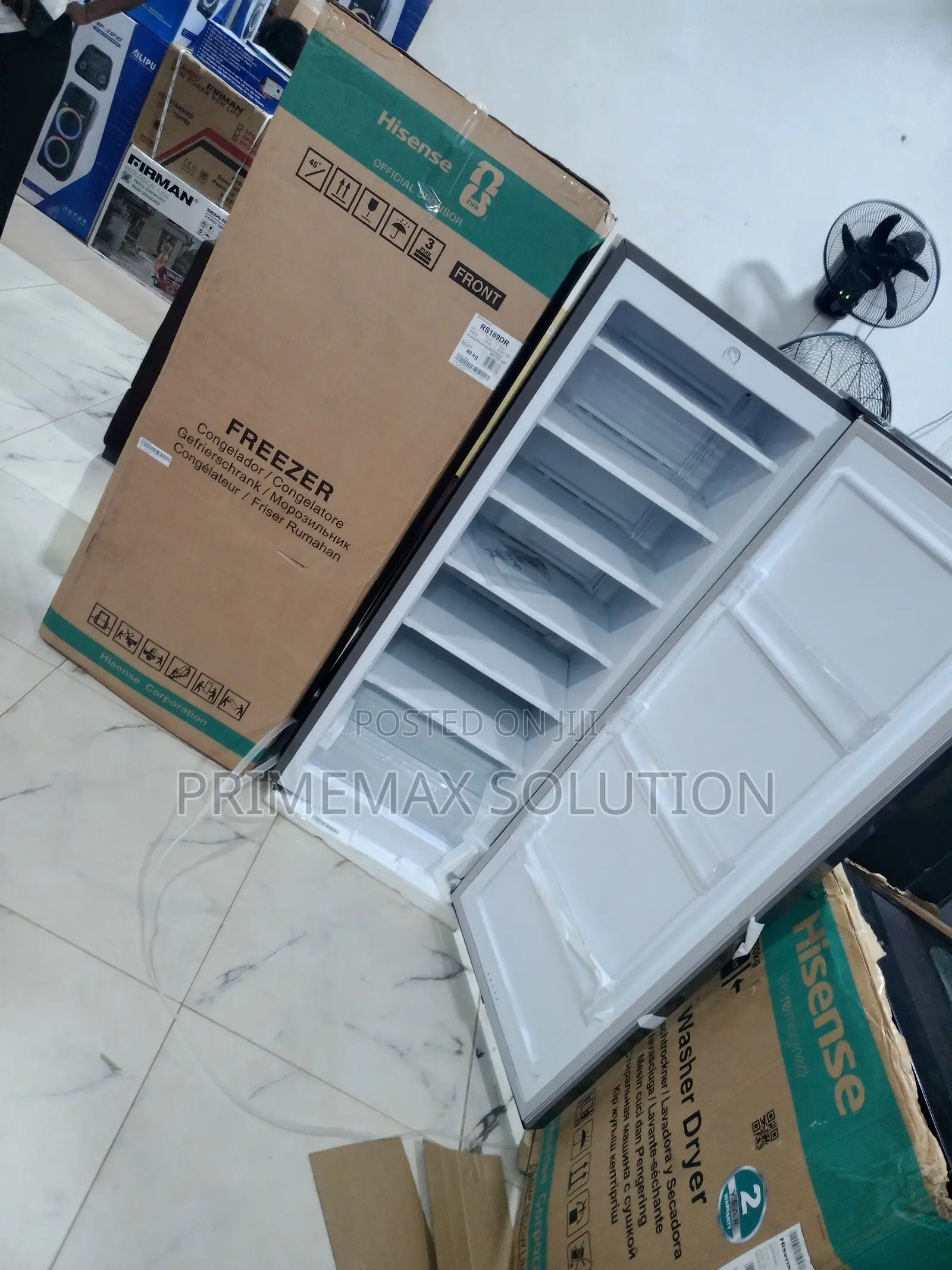 Hisense RS189DR 190L – Organized Cold Storage Redefined