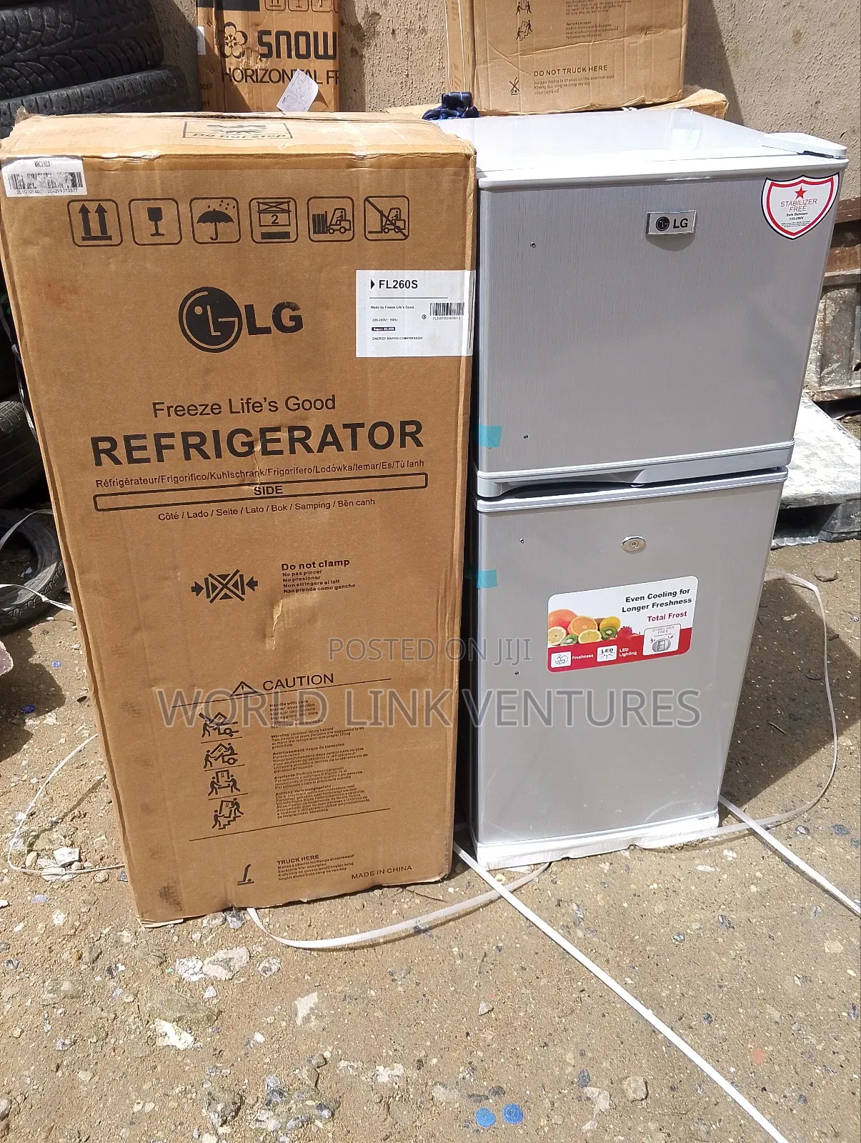 L G Refrigerator Double Door Fridge 200l