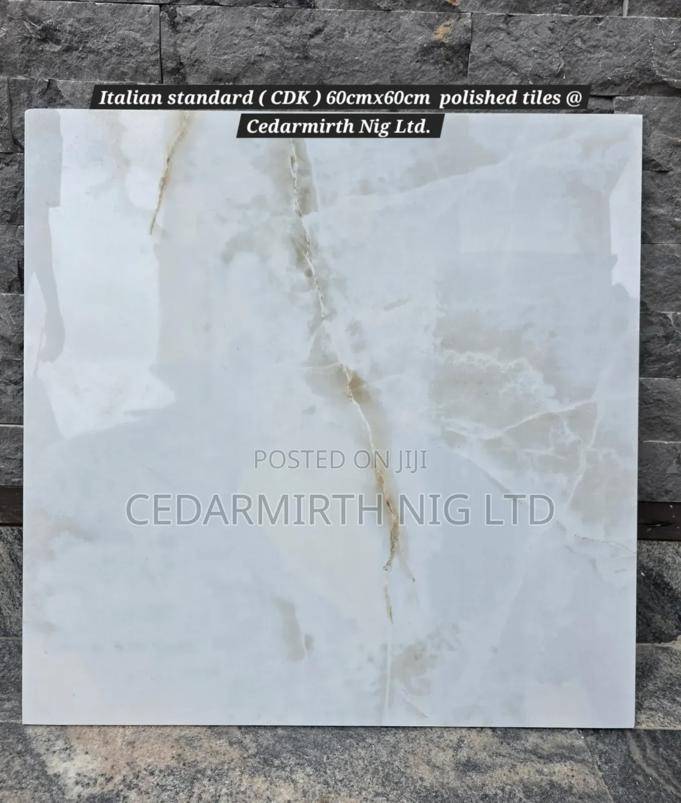 CDK 60x60cm Italian Standard Tiles ( Polished Series ).