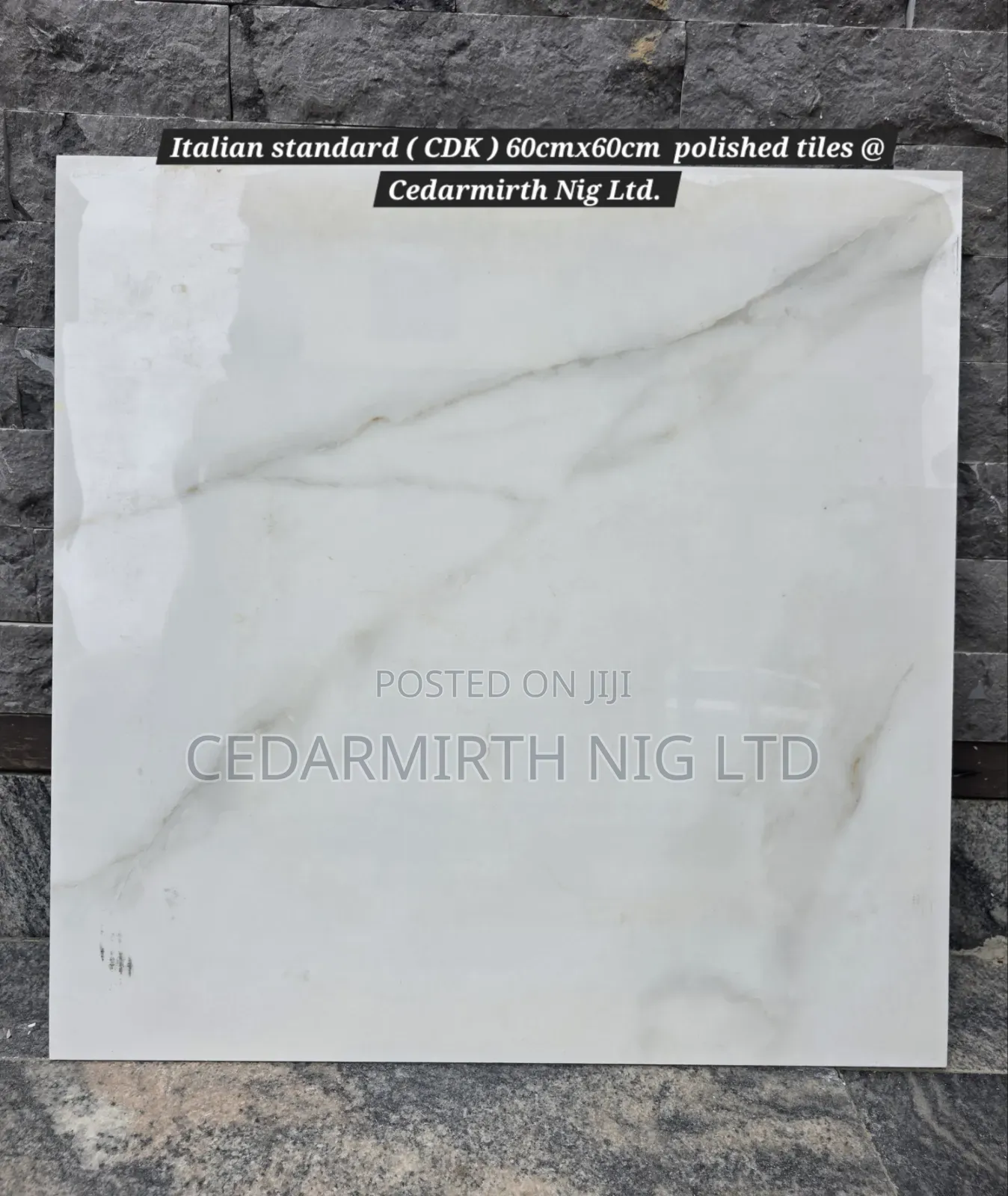 CDK 60x60cm Italian Standard Tiles ( Polished Series ).