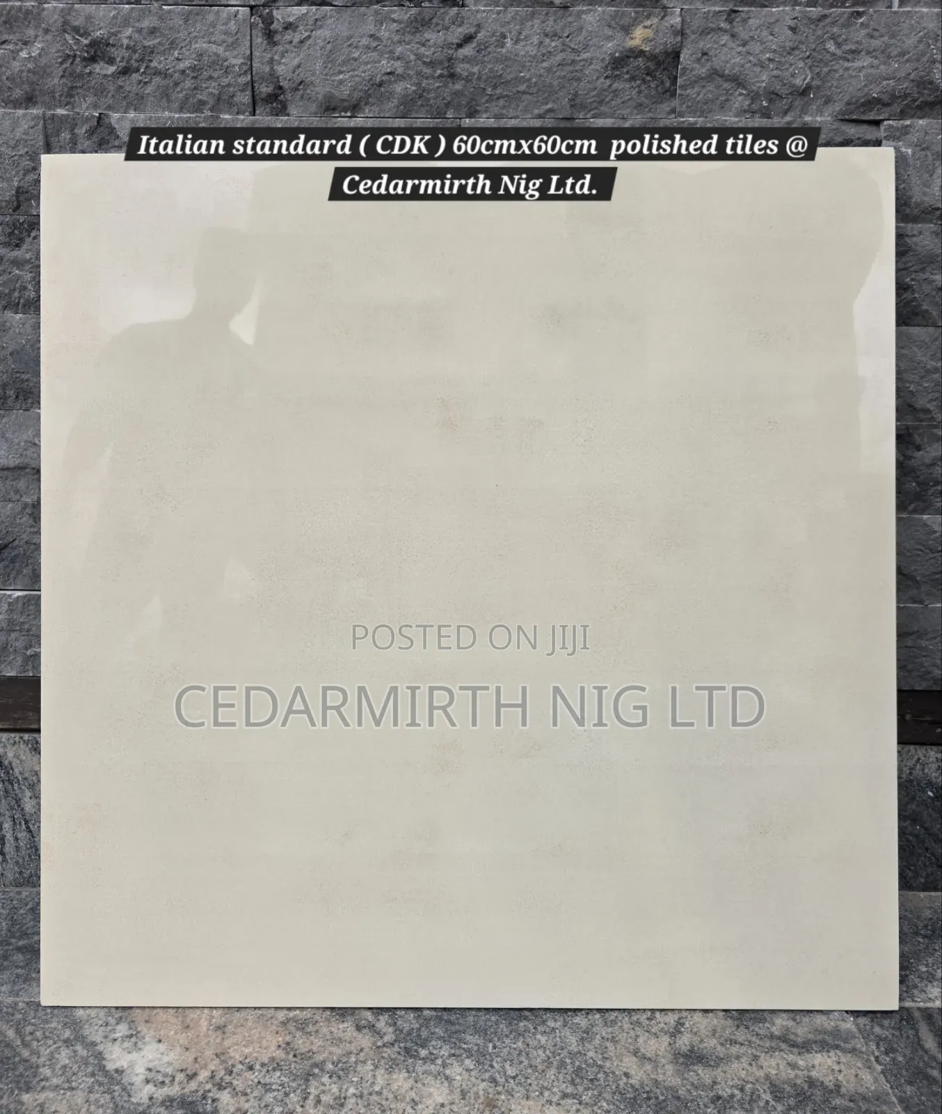 CDK 60x60cm Italian Standard Tiles ( Polished Series ).