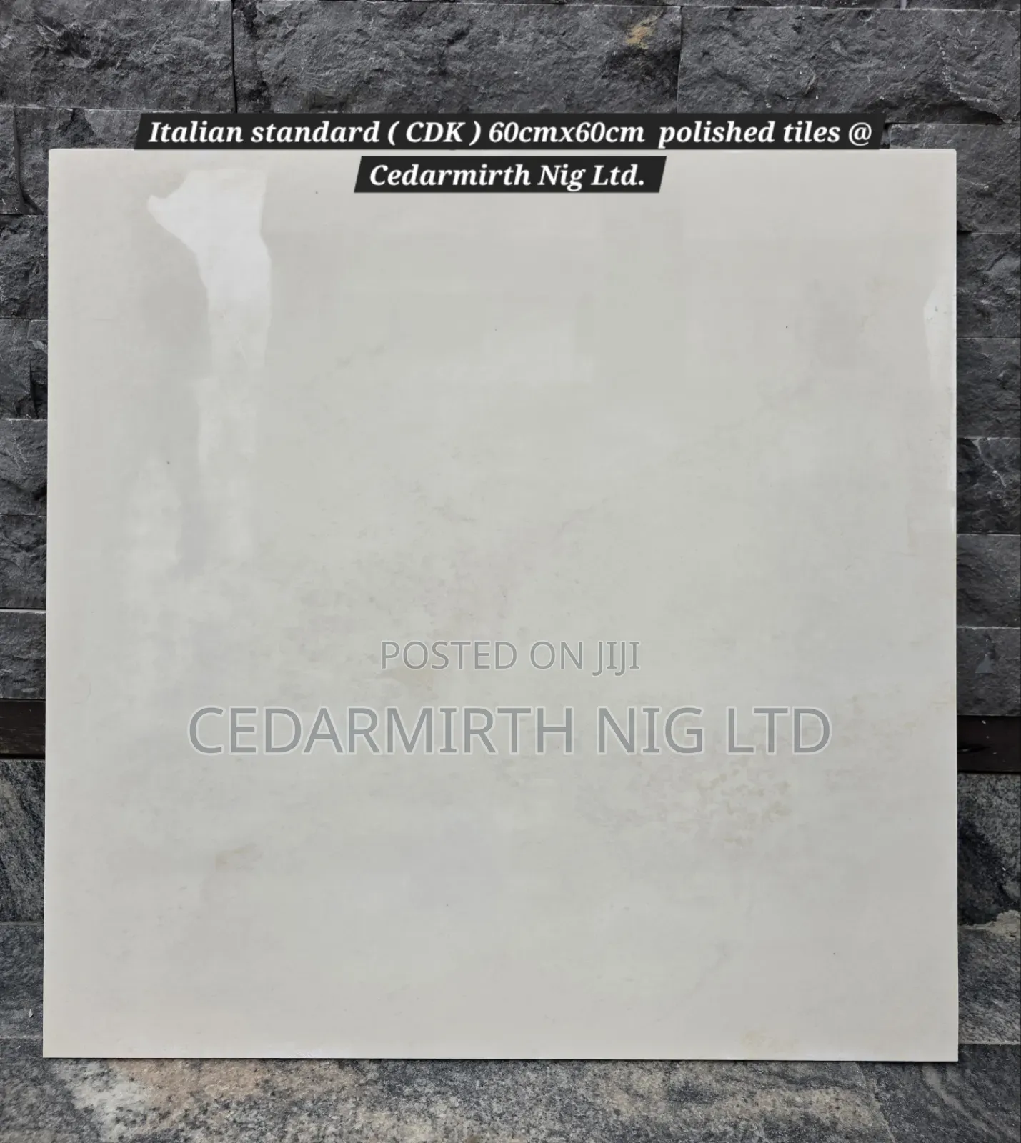 CDK 60x60cm Italian Standard Tiles ( Polished Series ).