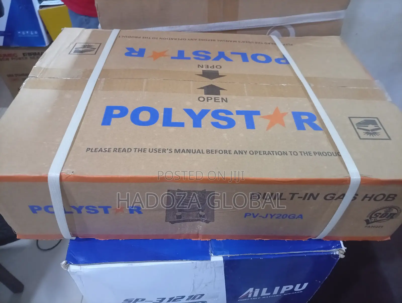 Polystar 2 Burner Gas Cooker – Fast Cooking Table Top Stove
