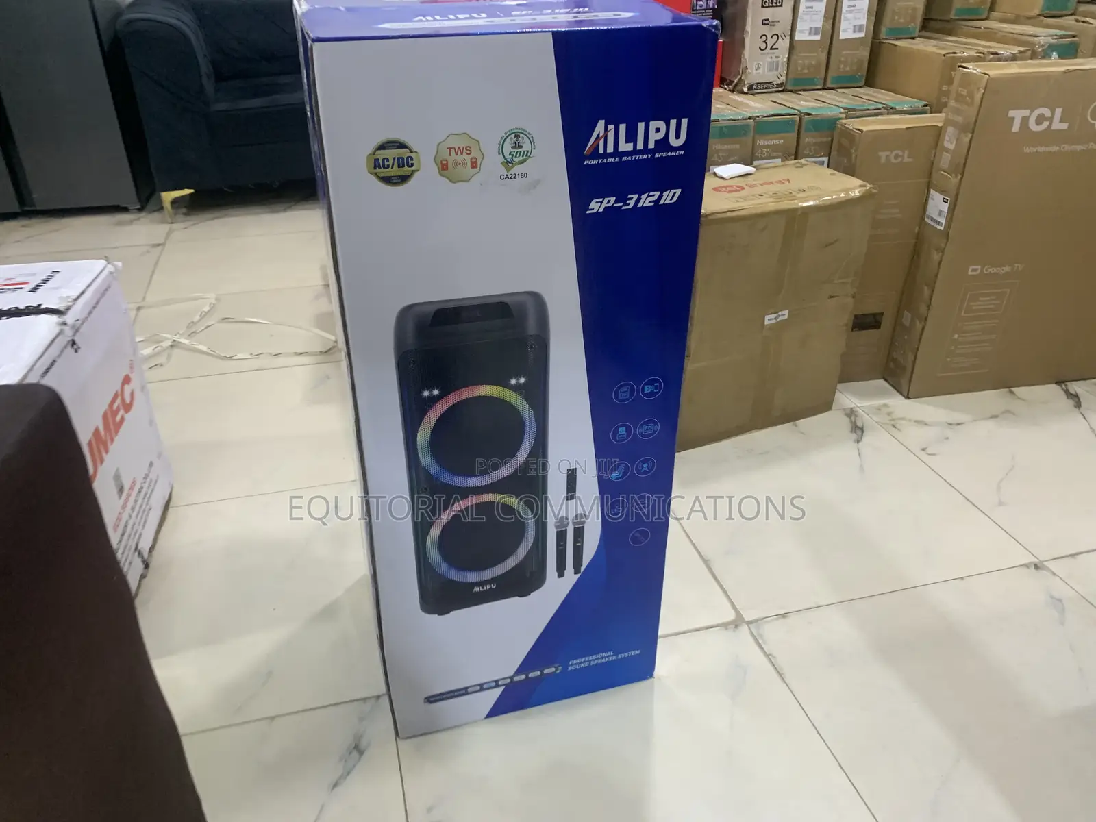 AILIPU SP-31210 Bluetooth Speaker With Enhanced Sound