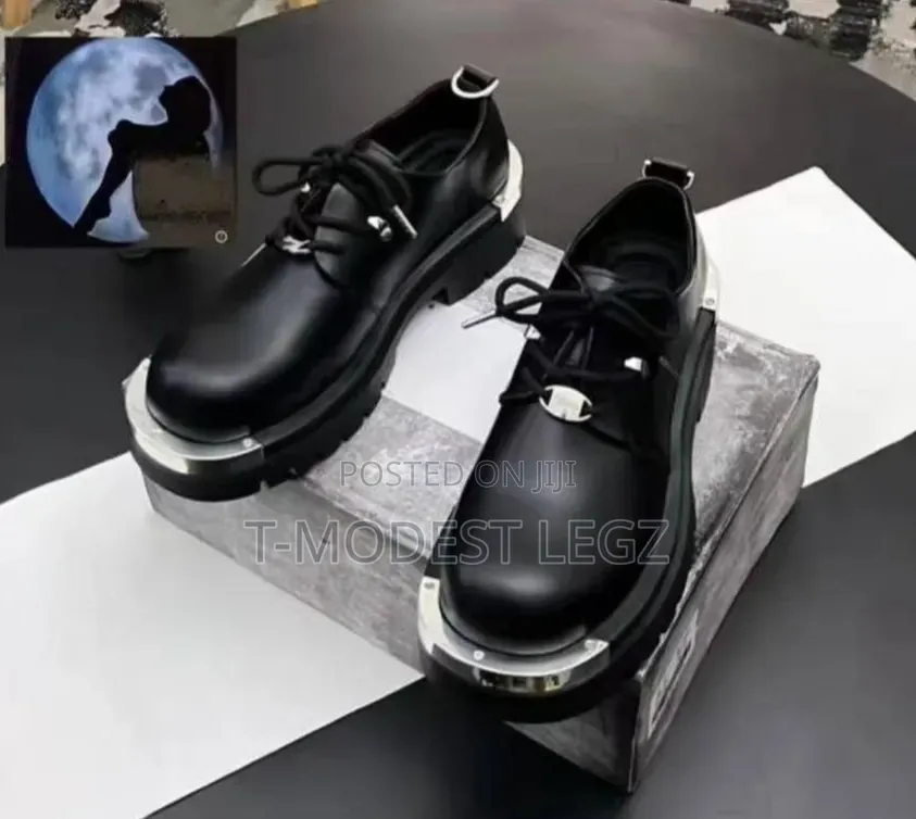 Premium Luxury Matte Leather Balenciaga Designer Loafers for Men