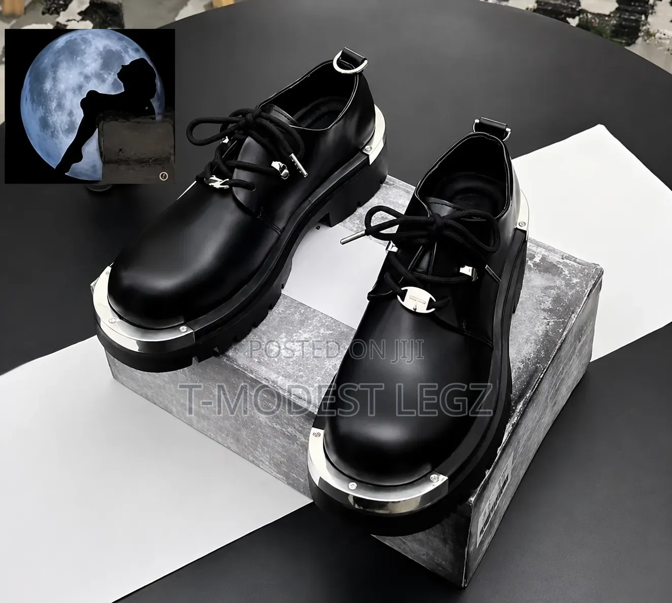 Premium Luxury Matte Leather Balenciaga Designer Loafers for Men