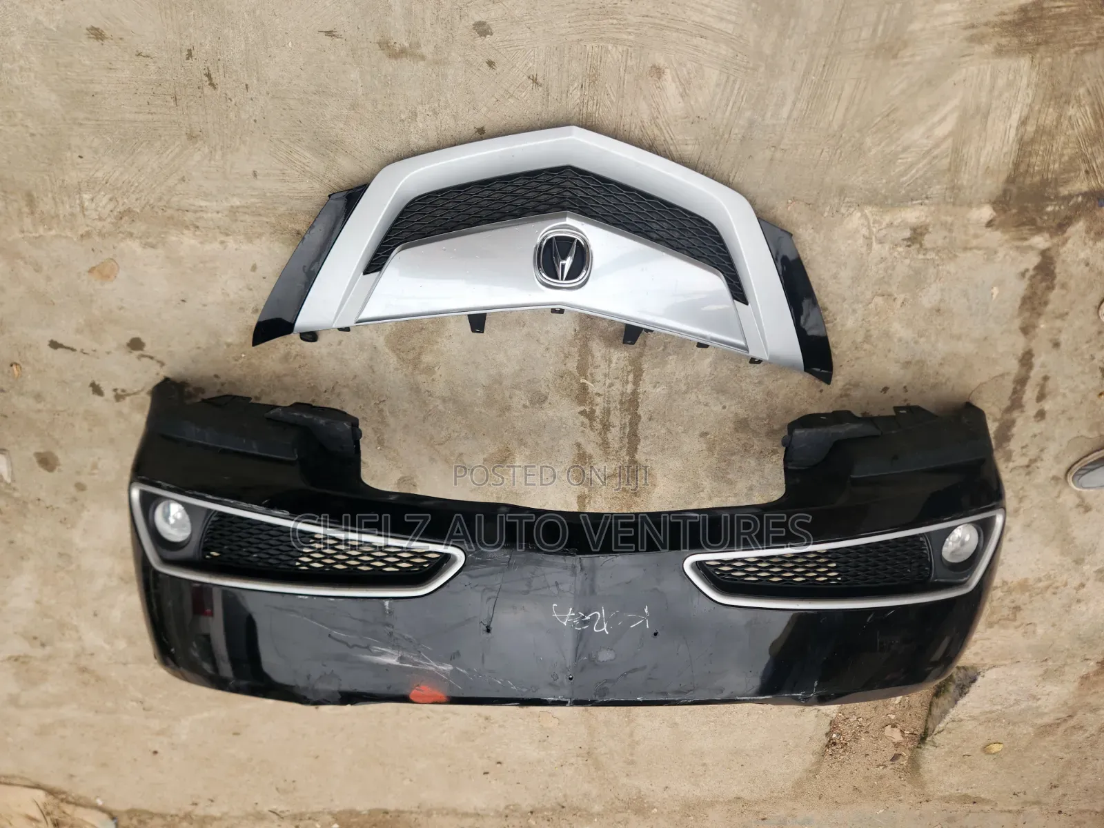 Complete Bumper and Front Grille Acura ZDX 2010-2013