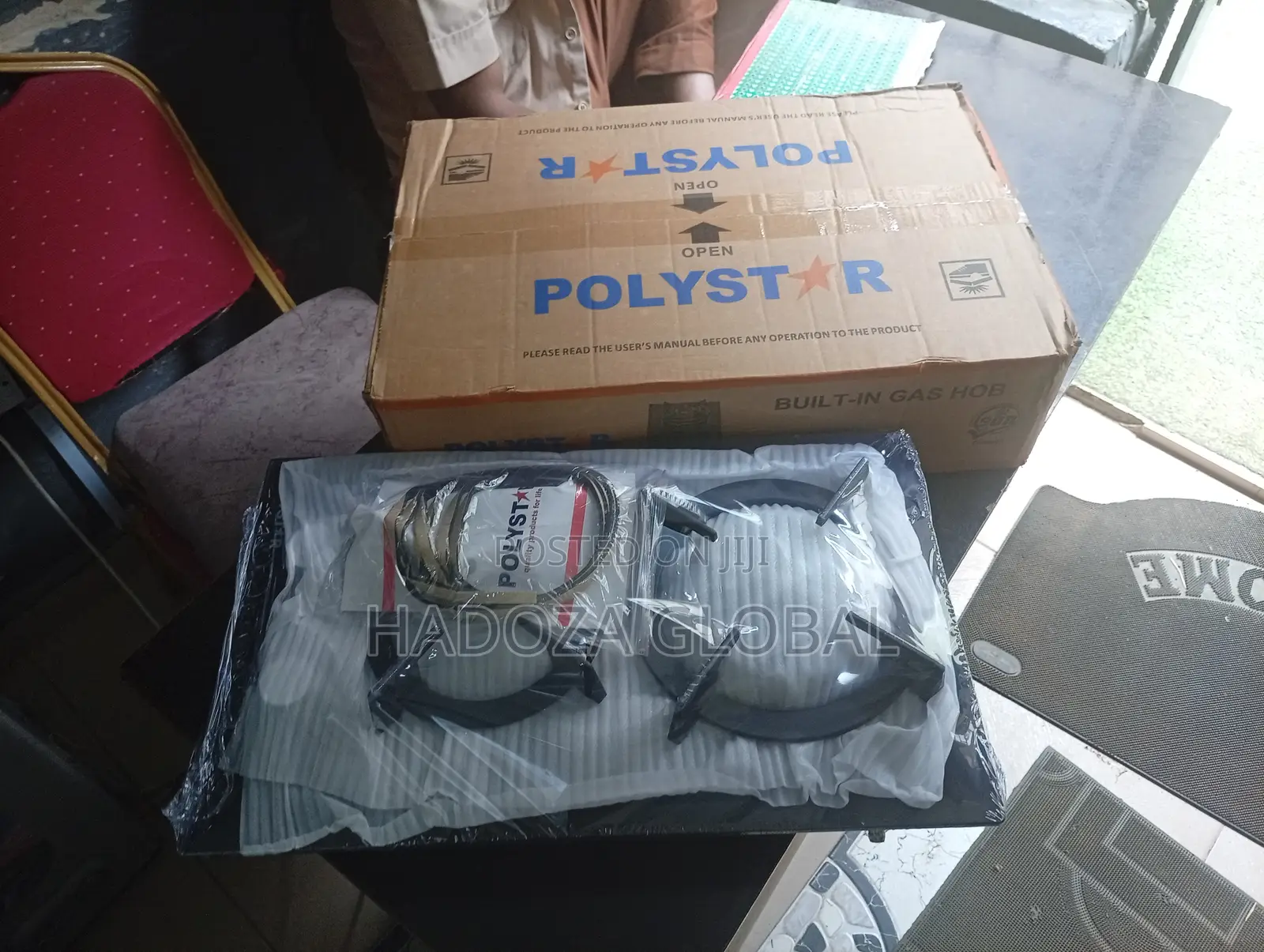 Polystar Heavy Duty 2 Burner Gas Cooker.