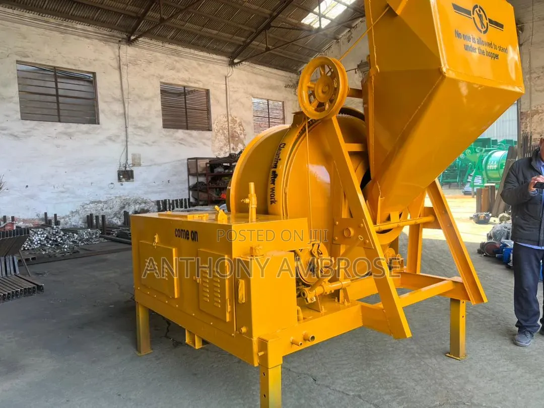 560L Concrete Mixer With Diesel Generator