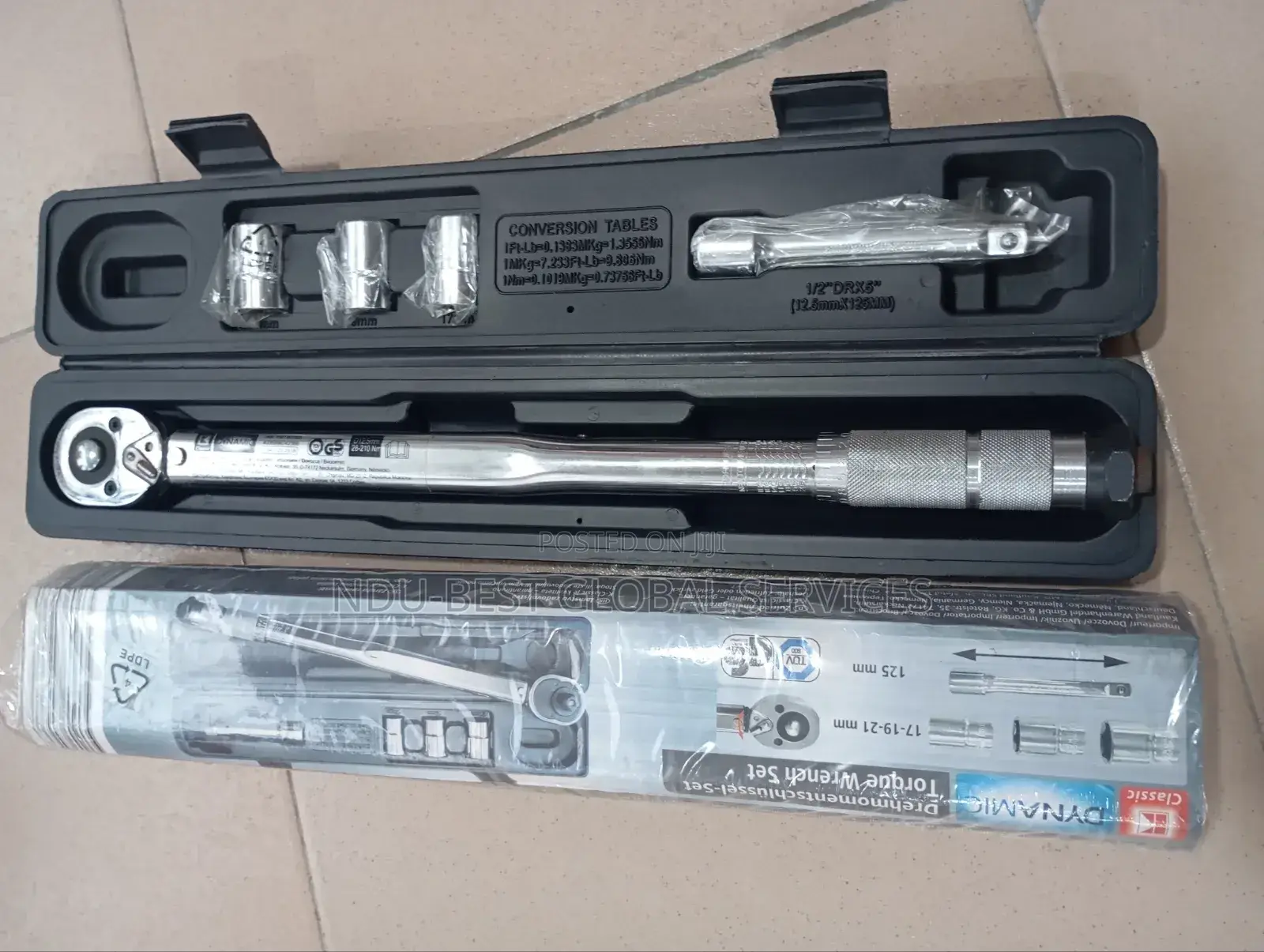 DYNAMIC Classic 1/2" Drive Torque Wrench Set