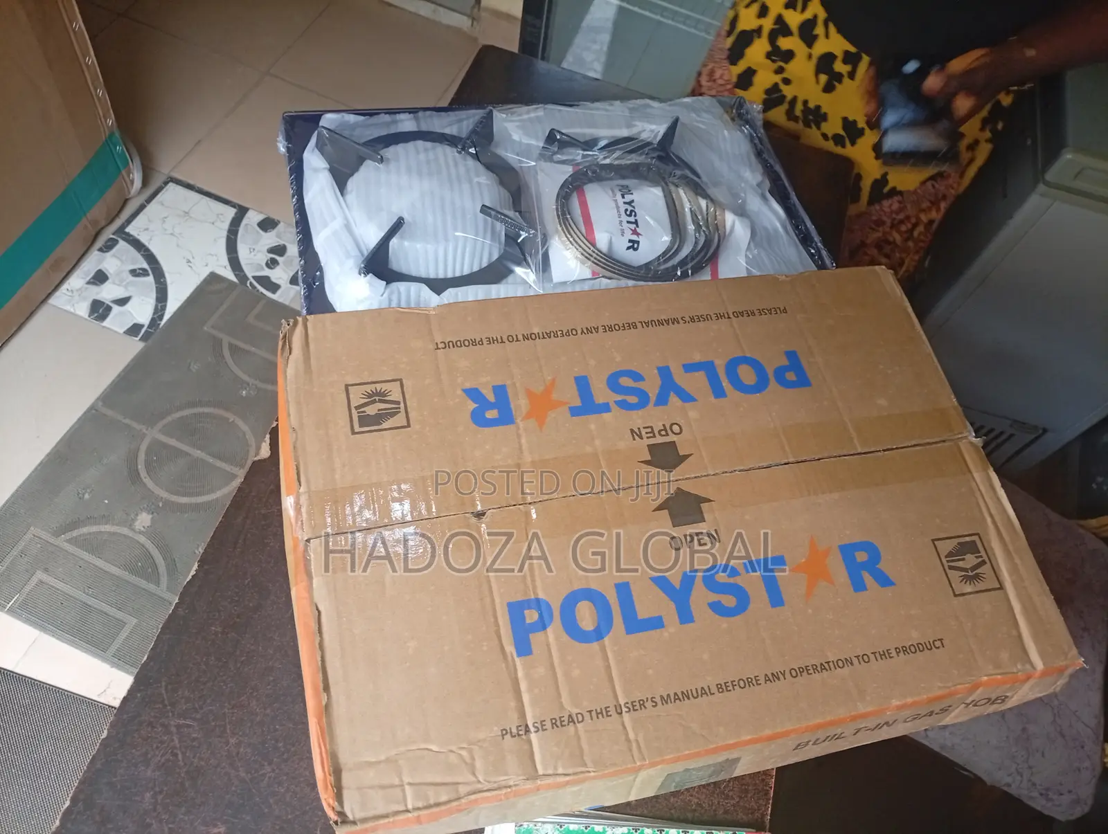 Polystar Double Burner Cooking Stove for Home Use