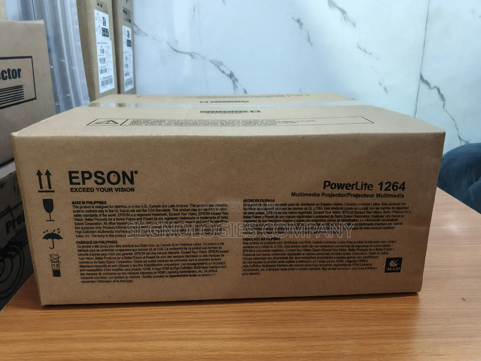 Epson Powerlite1264 3200 Lumens Wireless Projector