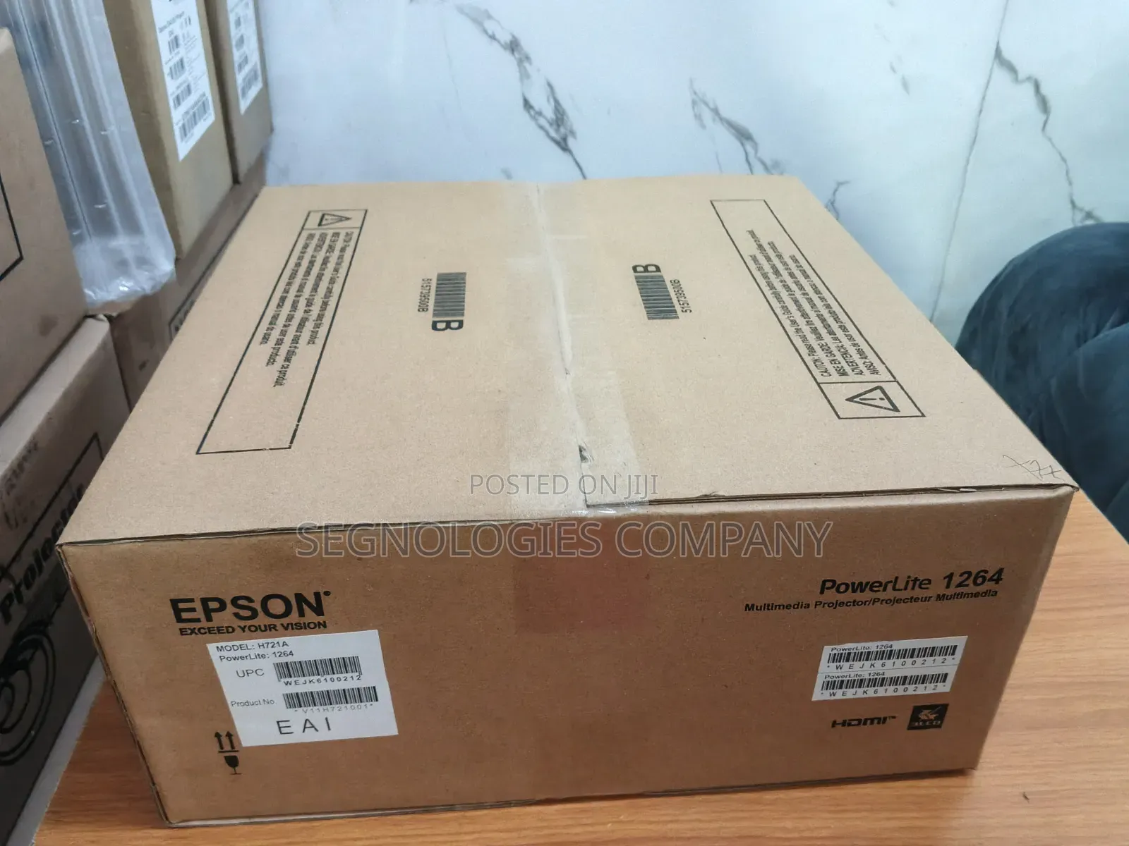 Epson Powerlite1264 3200 Lumens Wireless Projector