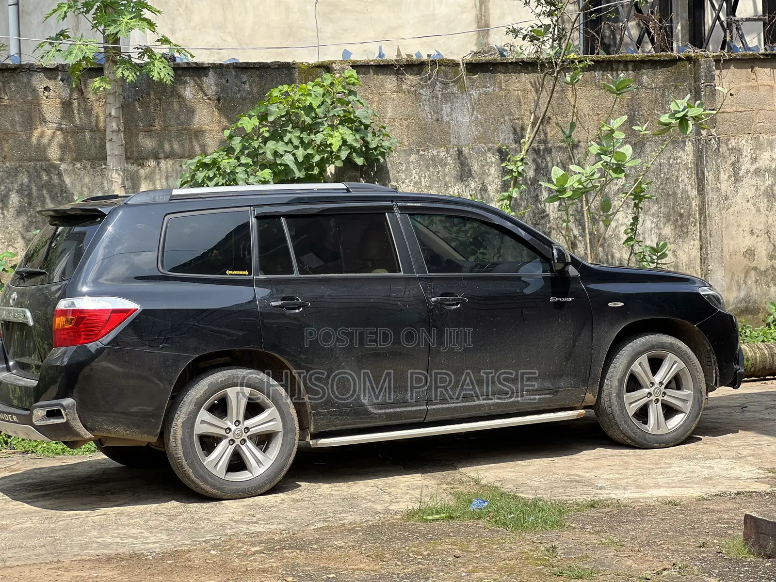 Toyota Highlander Sport 2010 Black