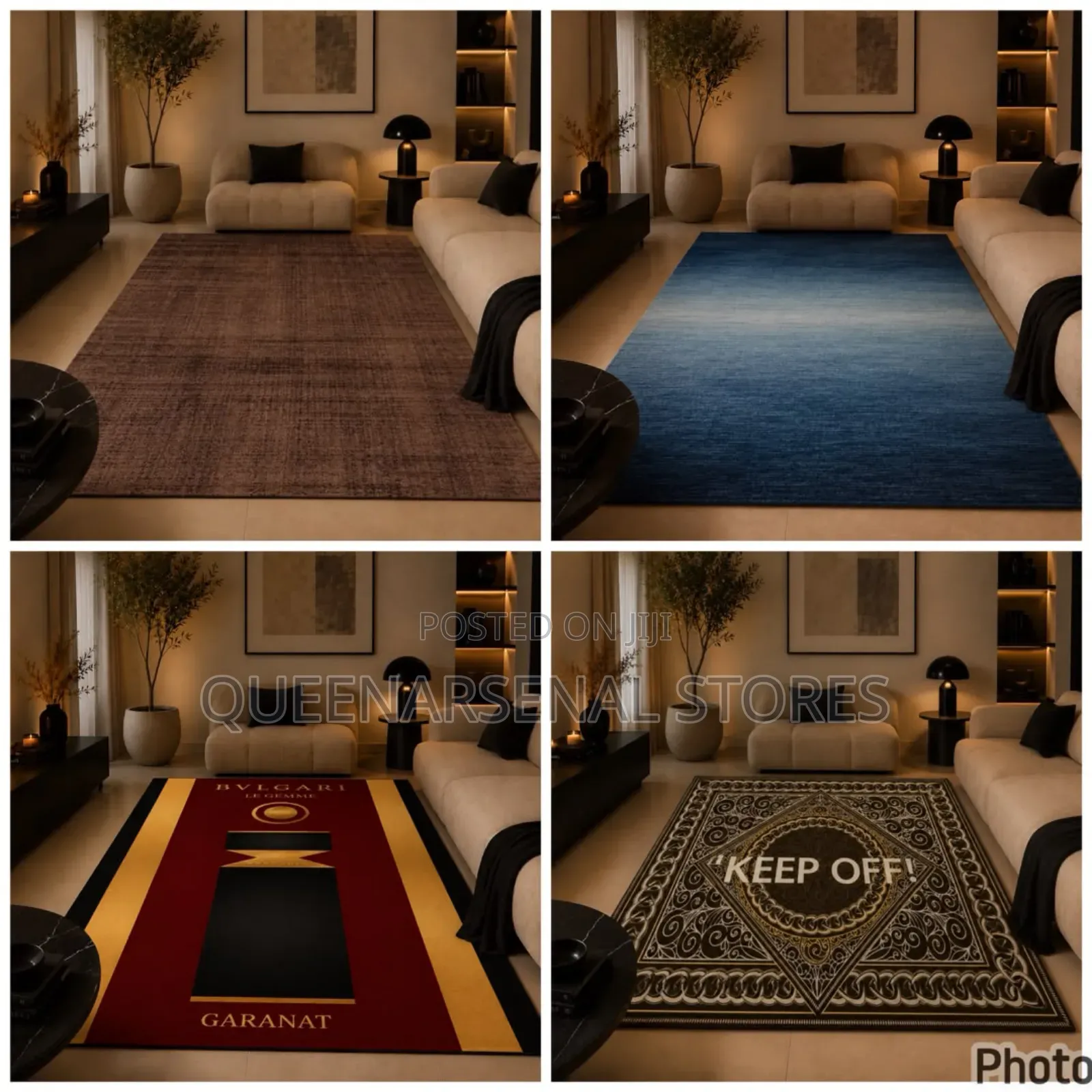 Premium Quality Center Rug 5ft - 7ft
