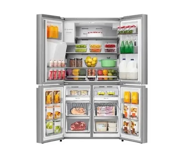 Hisense 538 Liters Refrigerator With Dispenser and Ice Maker REF 68WCS