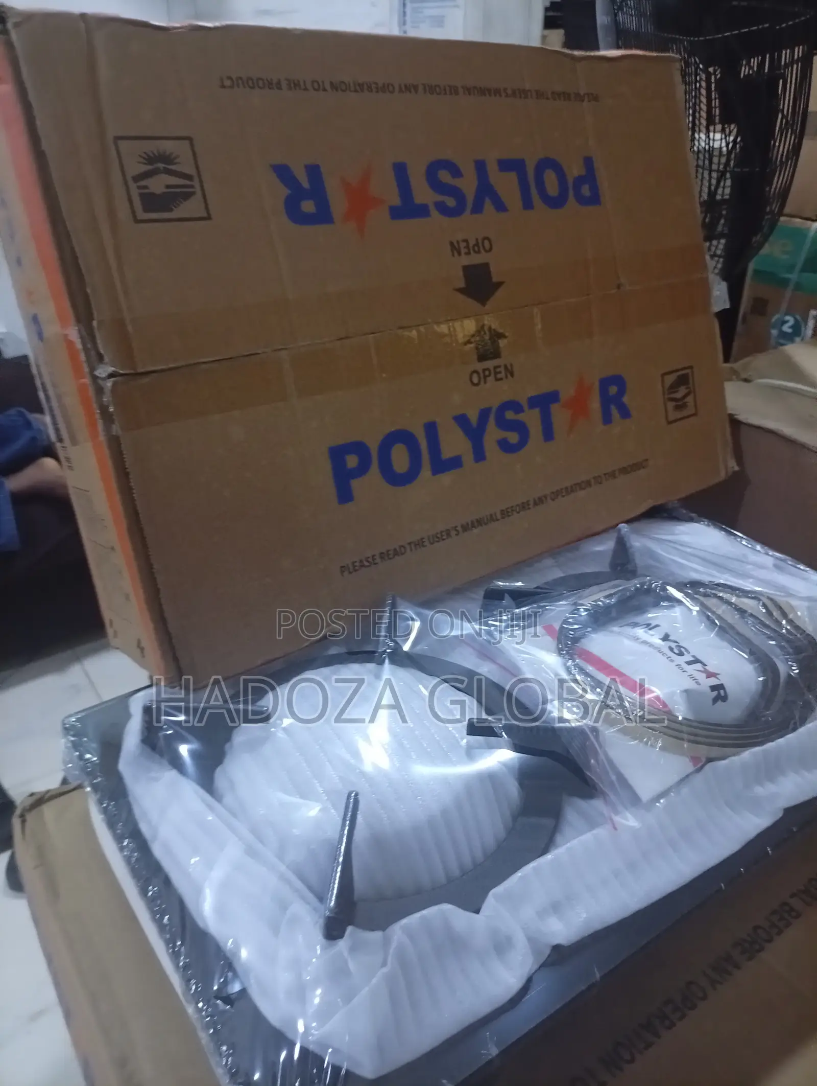 Polystar Portable Gas Cooker – 2 Burner Design