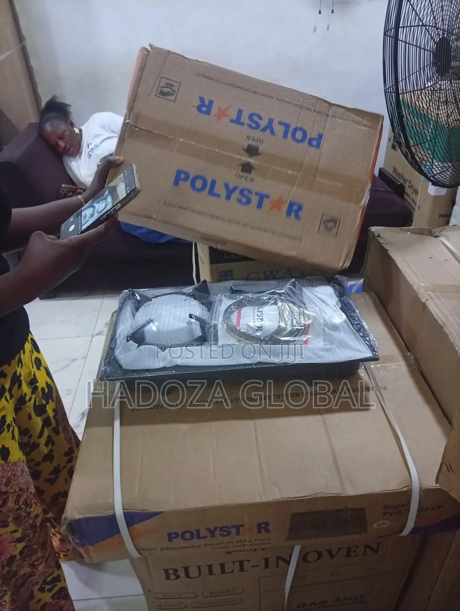 Polystar Portable Gas Cooker – 2 Burner Design