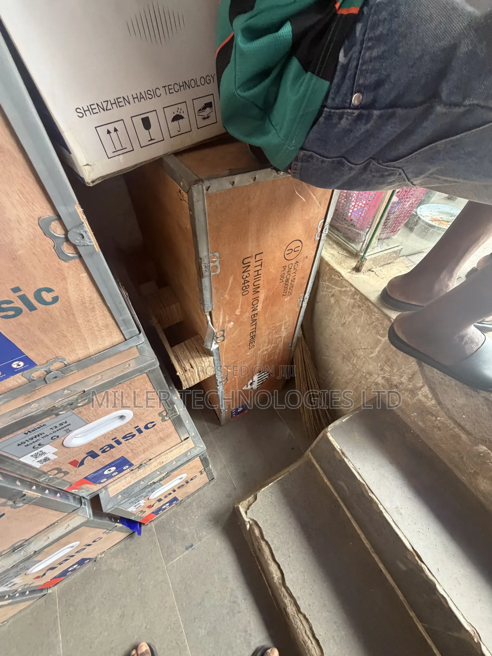 High Capacity Haisic 15kWh Solar Lithium Battery