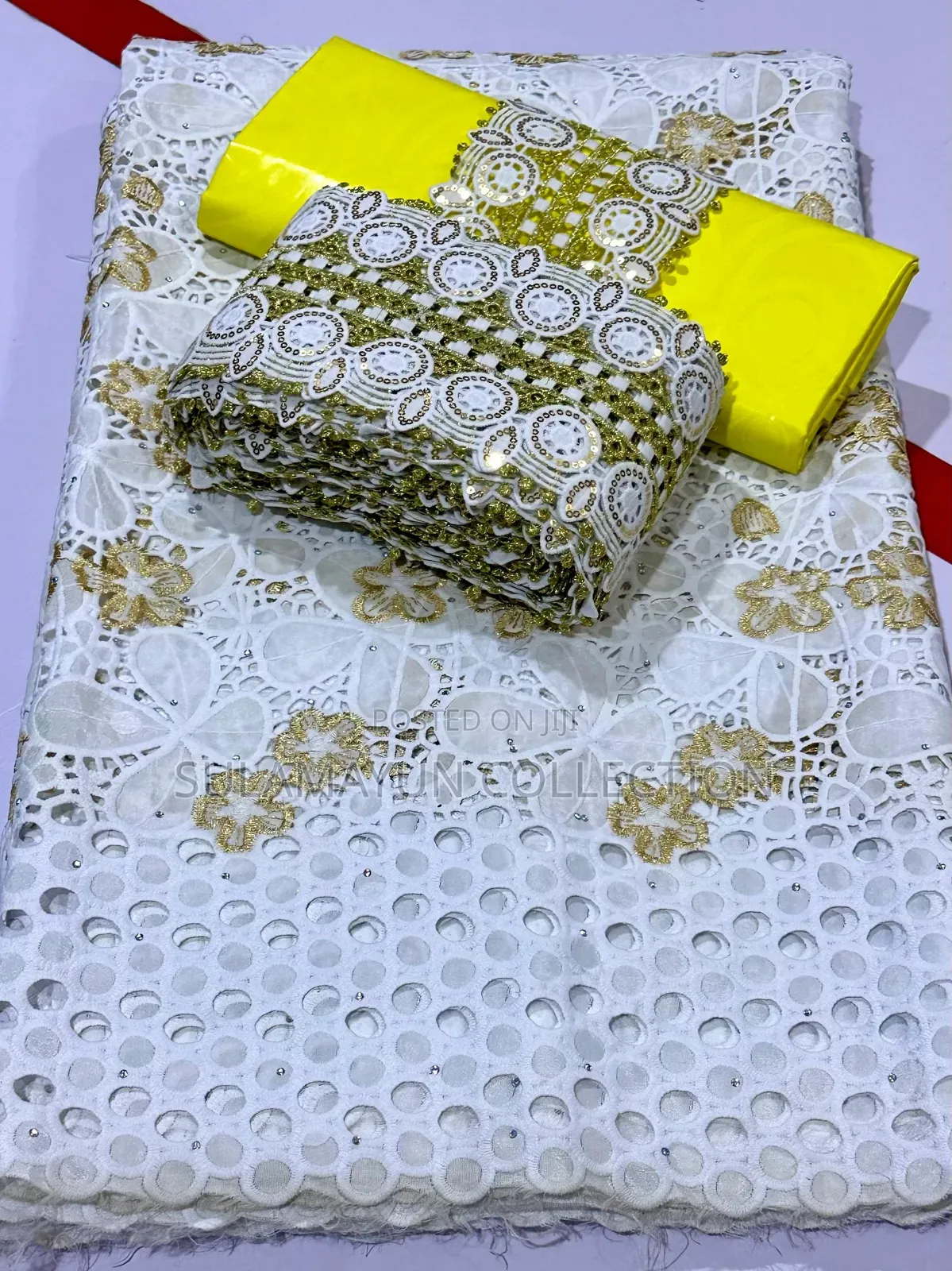 Combination of Quality Shada and Lace.
