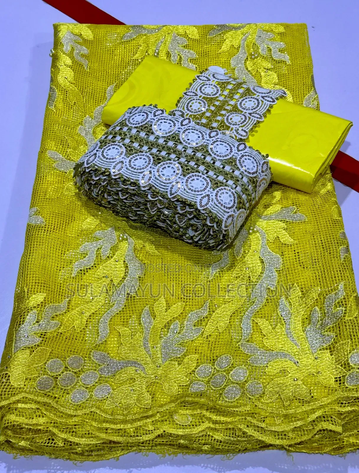Combination of Quality Shada and Lace.