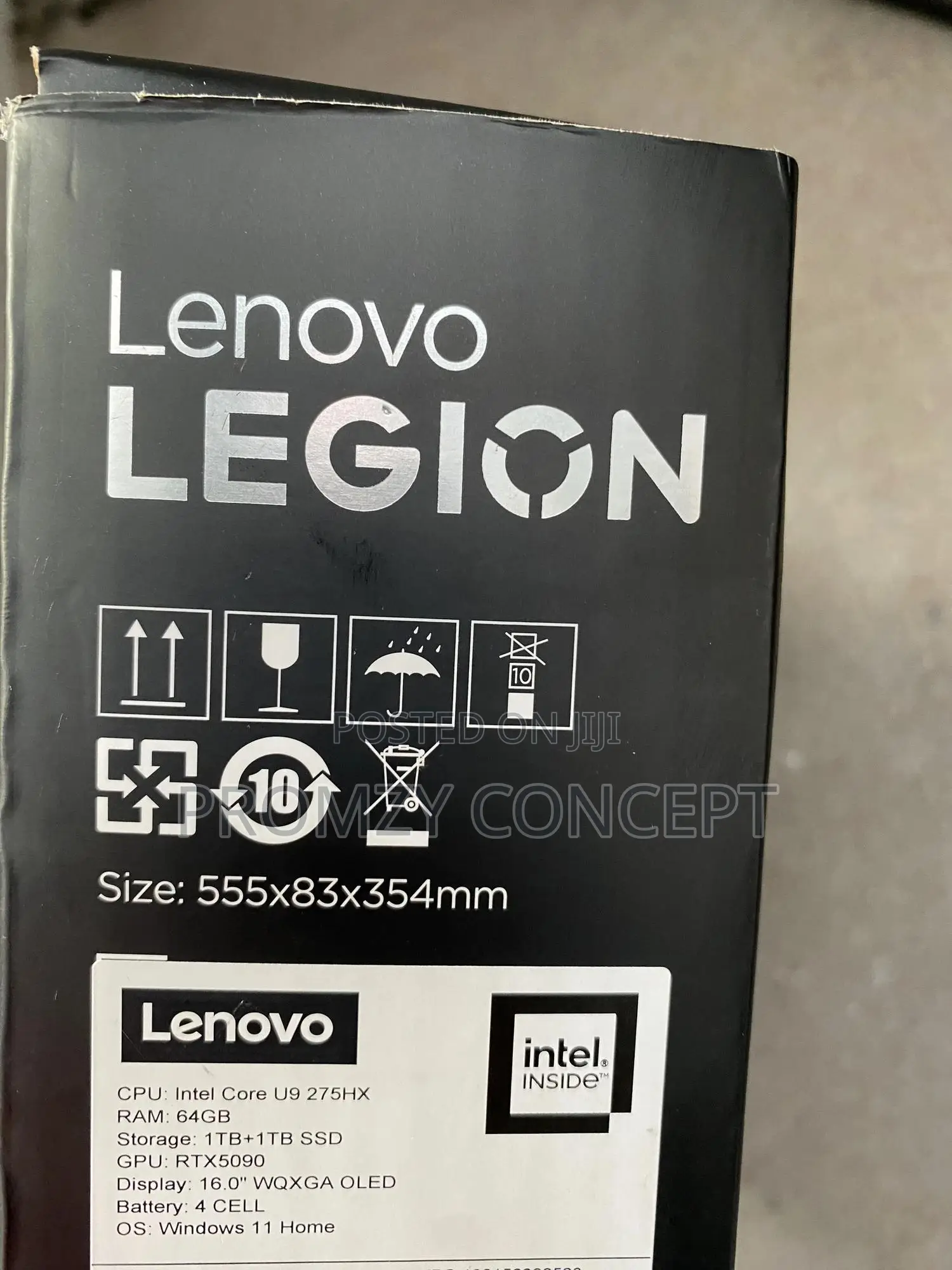 New Laptop Lenovo Lrgion 7i 64GB Intel Core Ultra 9 SSD 2T