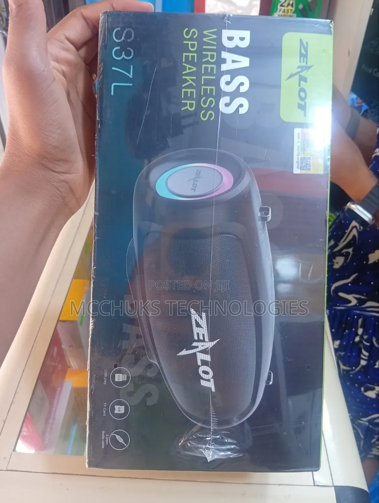 Zealot Bass Wireless Speaker S37L