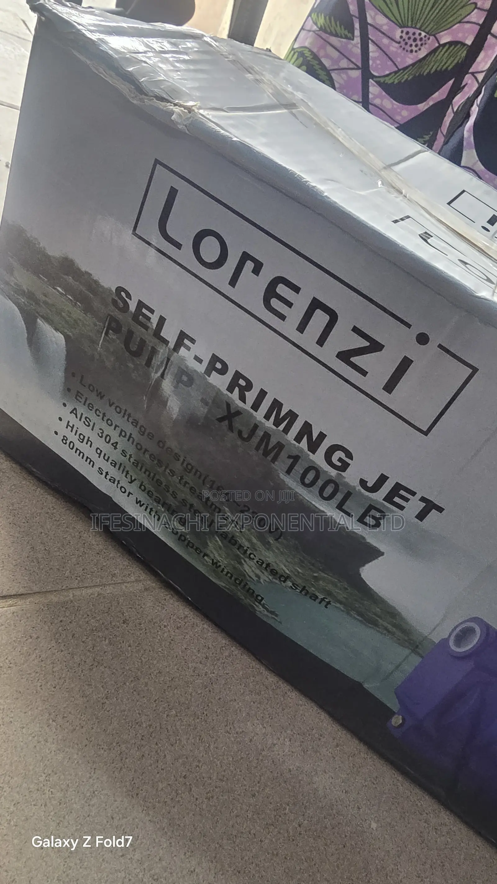 1hp Lorezi Surface Self Priming Pump