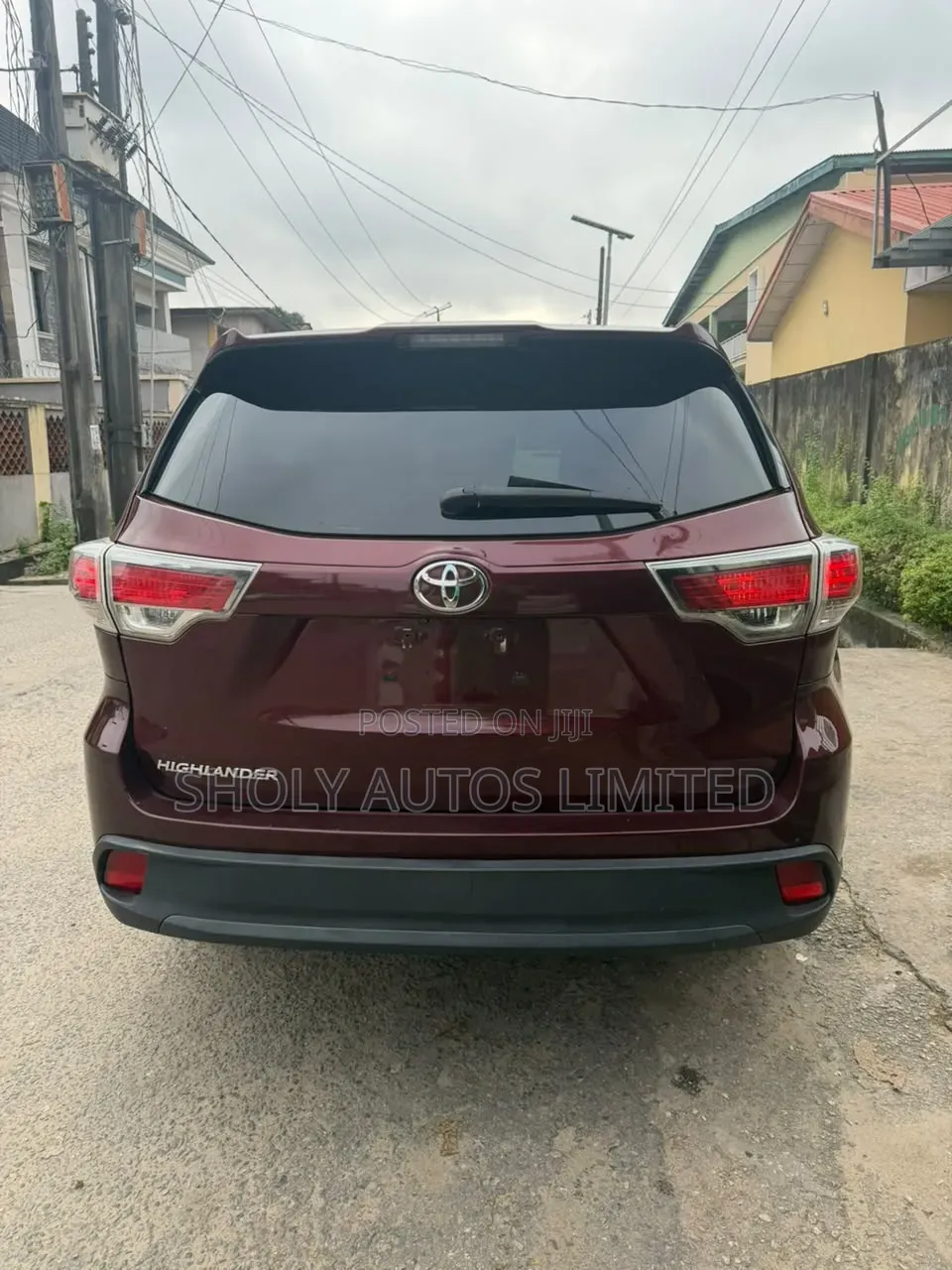 Toyota Highlander 2016 Red