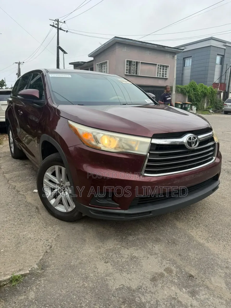 Toyota Highlander 2016 Red