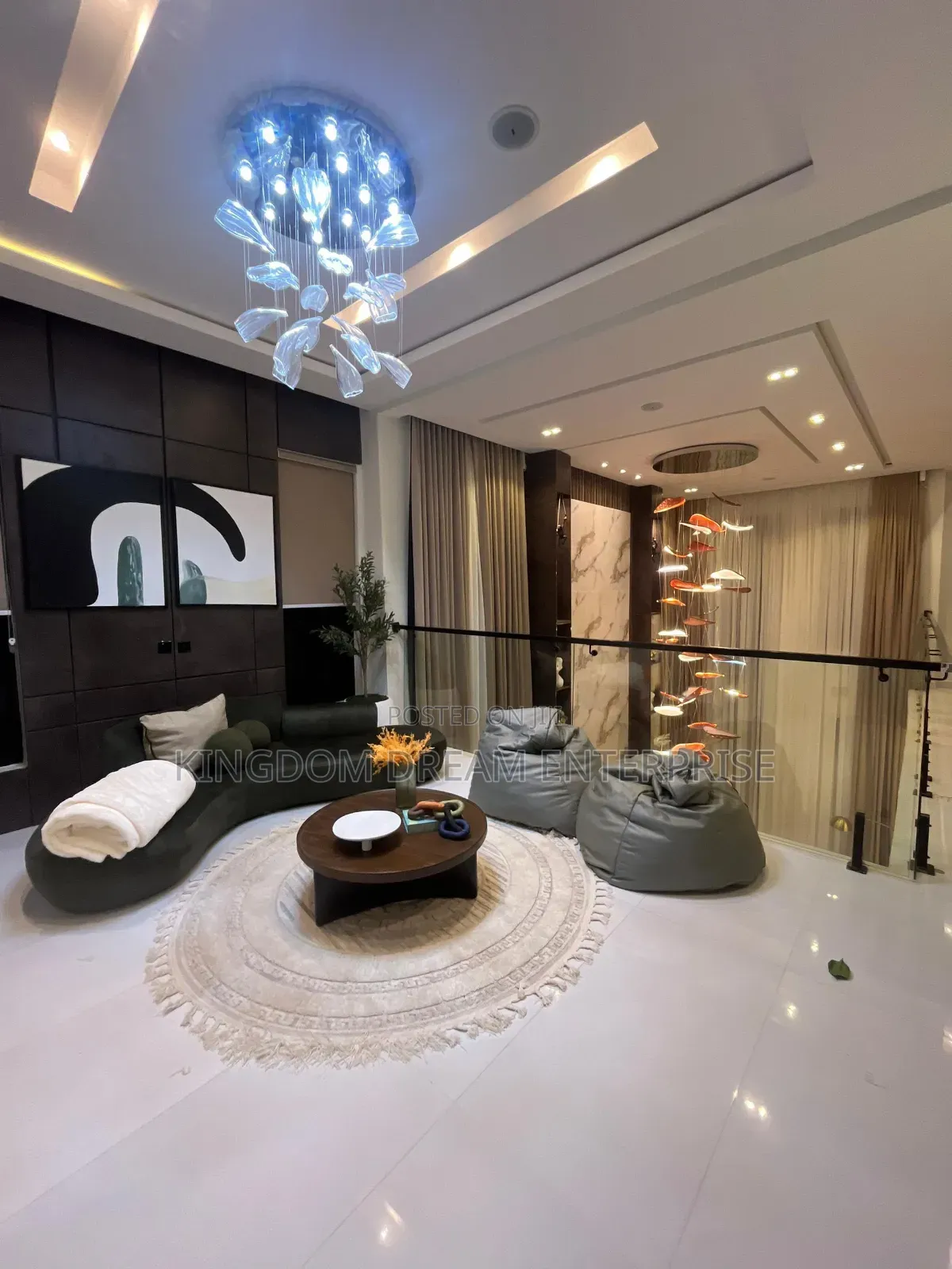 Furnished 5bdrm Duplex in Megamond Estate for rent