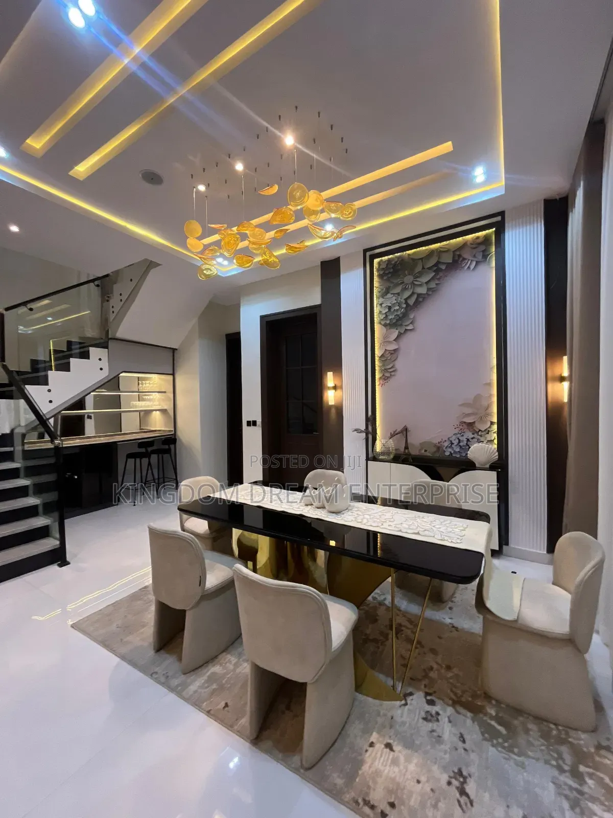 Furnished 5bdrm Duplex in Megamond Estate for rent