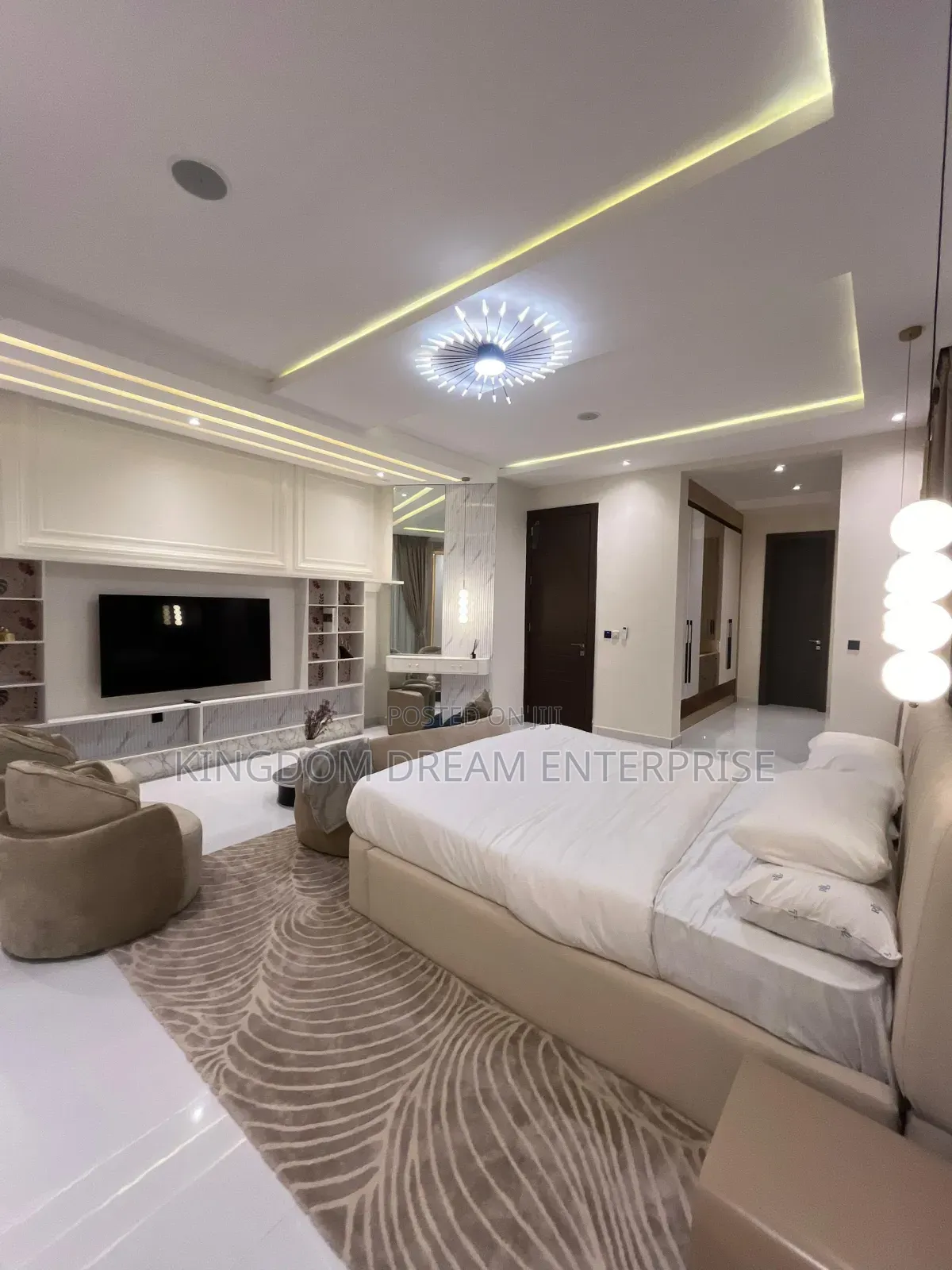 Furnished 5bdrm Duplex in Megamond Estate for rent