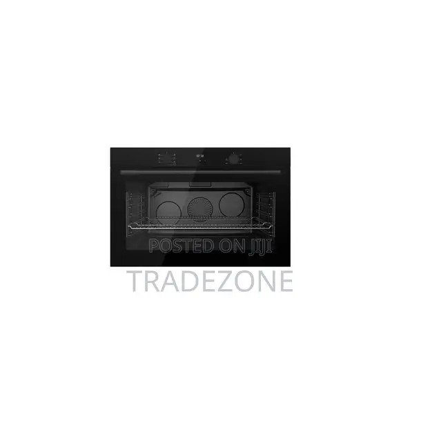 Maxi Electric Built-in Oven 90CM (QX97BLD) Black Glass