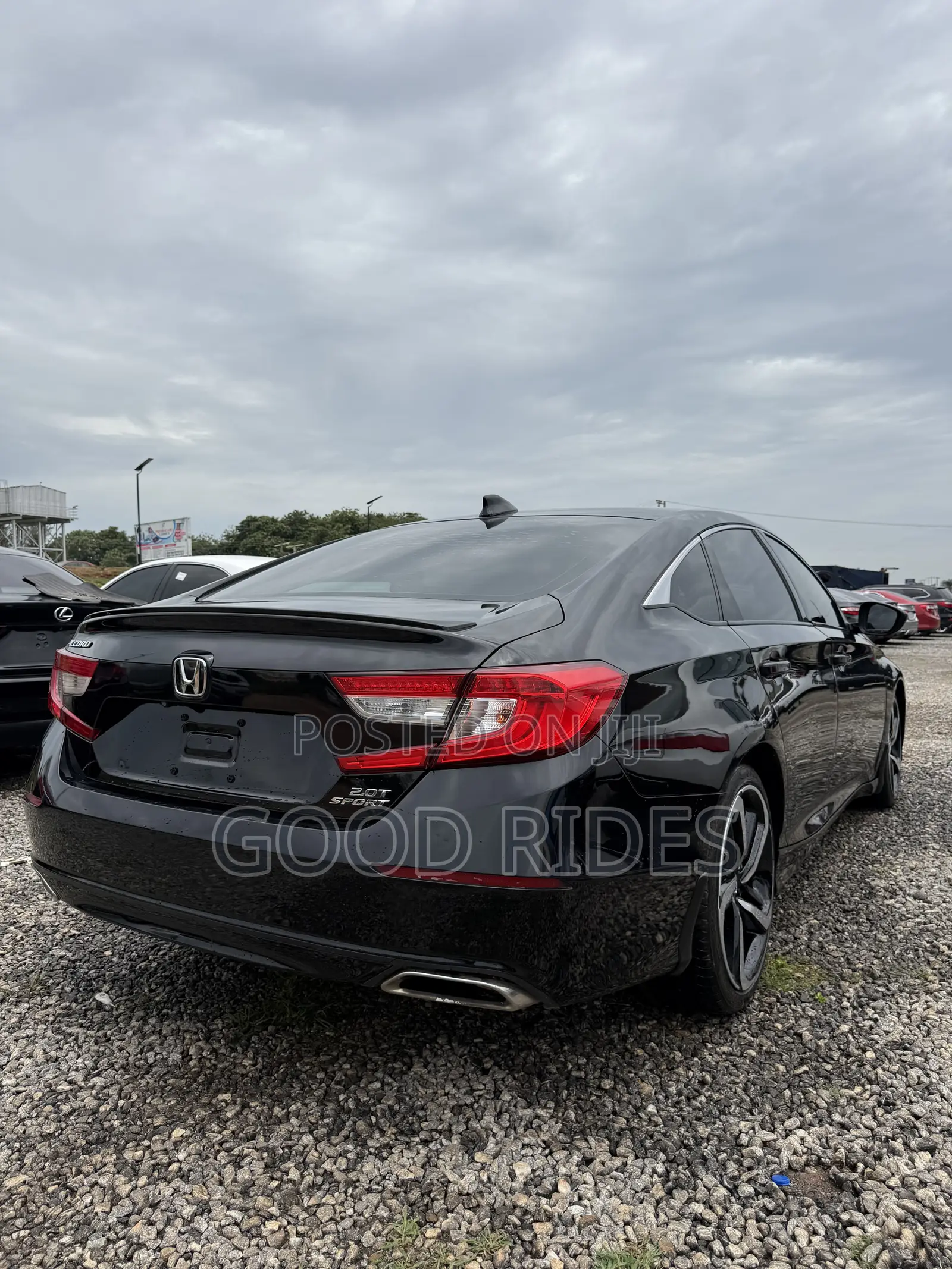 Honda Accord Sport (2.0L 4cyl Turbo 10A) 2019 Black