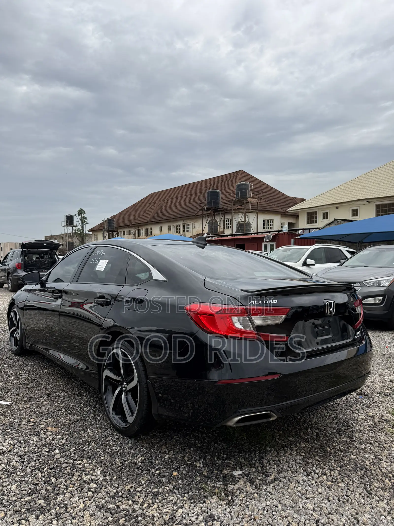 Honda Accord Sport (2.0L 4cyl Turbo 10A) 2019 Black