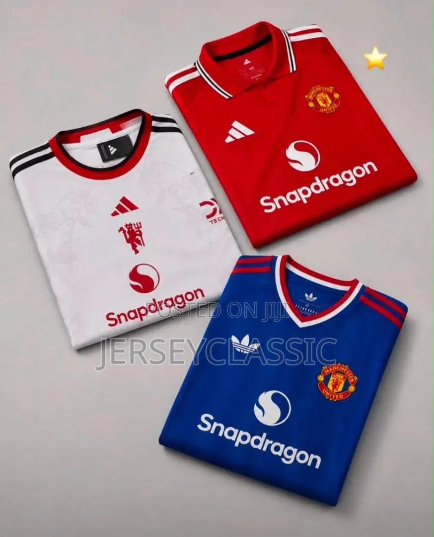 Manchester Utd Home, Away Third Jersey 2025/2026 – Premium Quality
