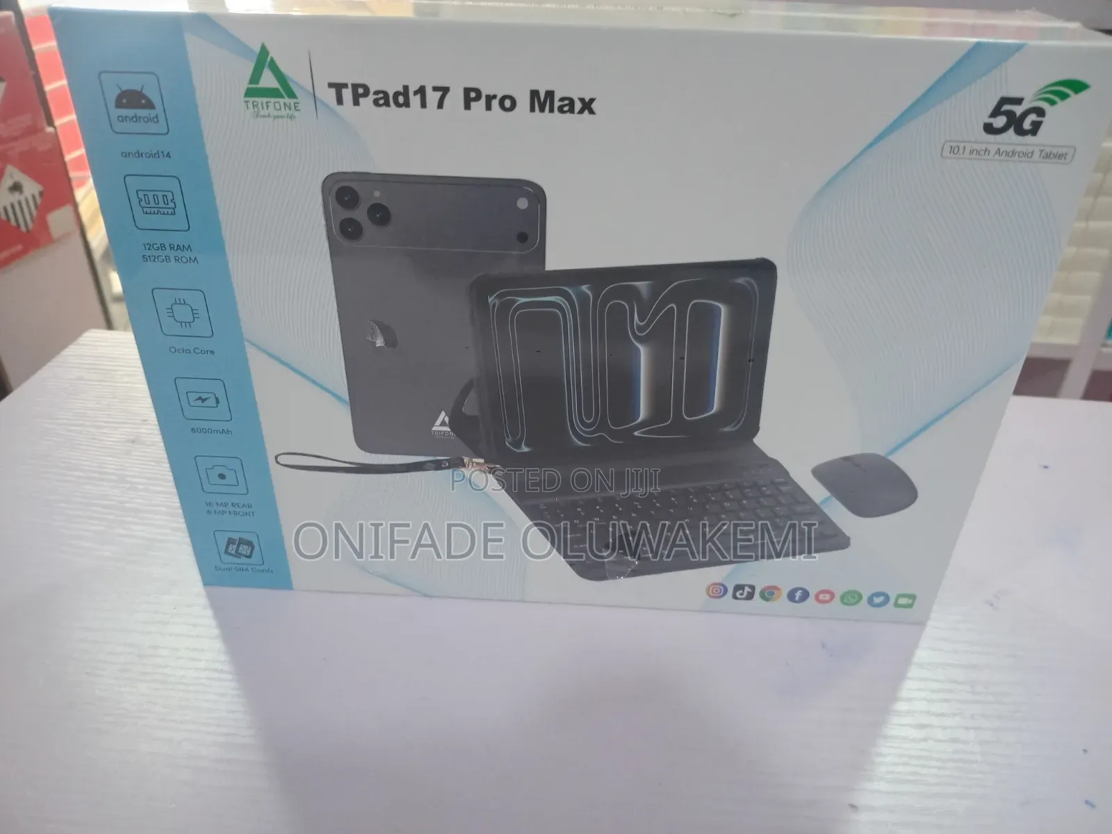 New Trifone TPad 17 512 GB Gray