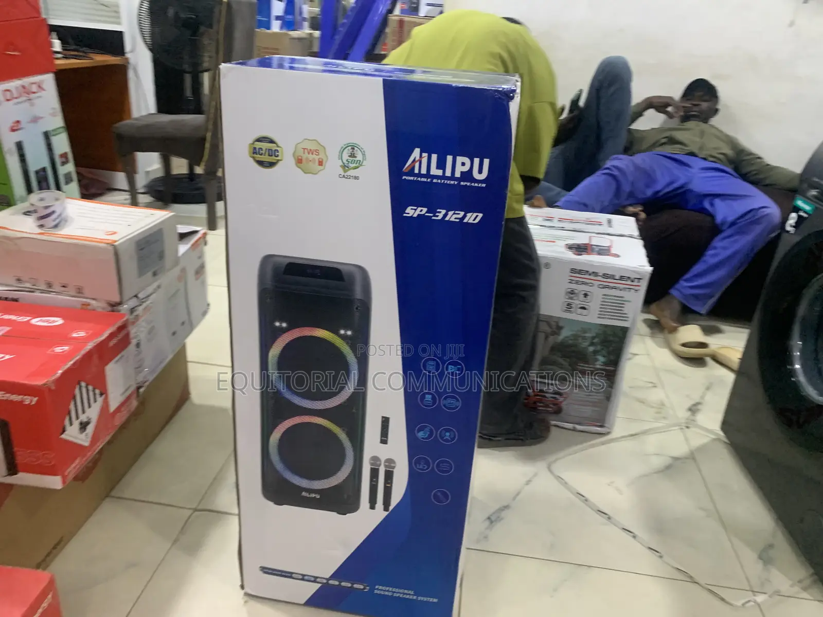 AILIPU SP-31210 Bluetooth 90000W Speaker With Superior Audio