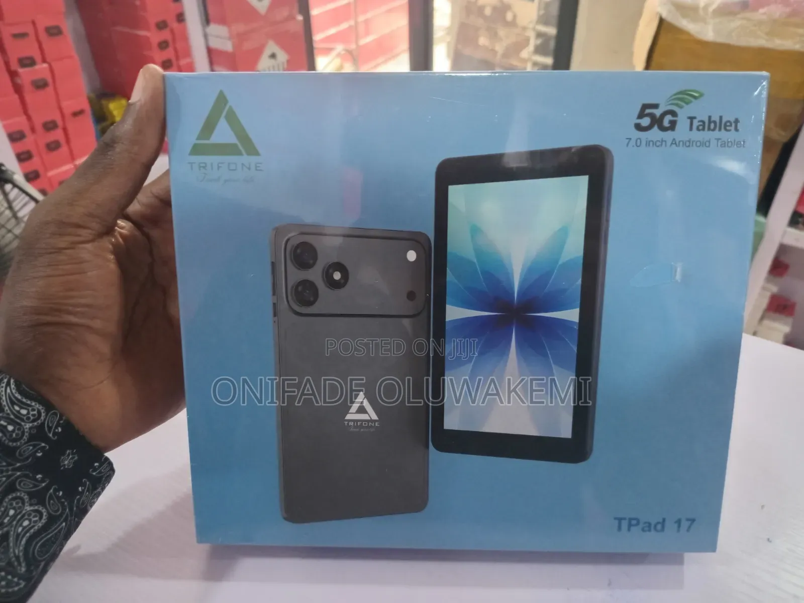 New Trifone TPad 17 512 GB Silver