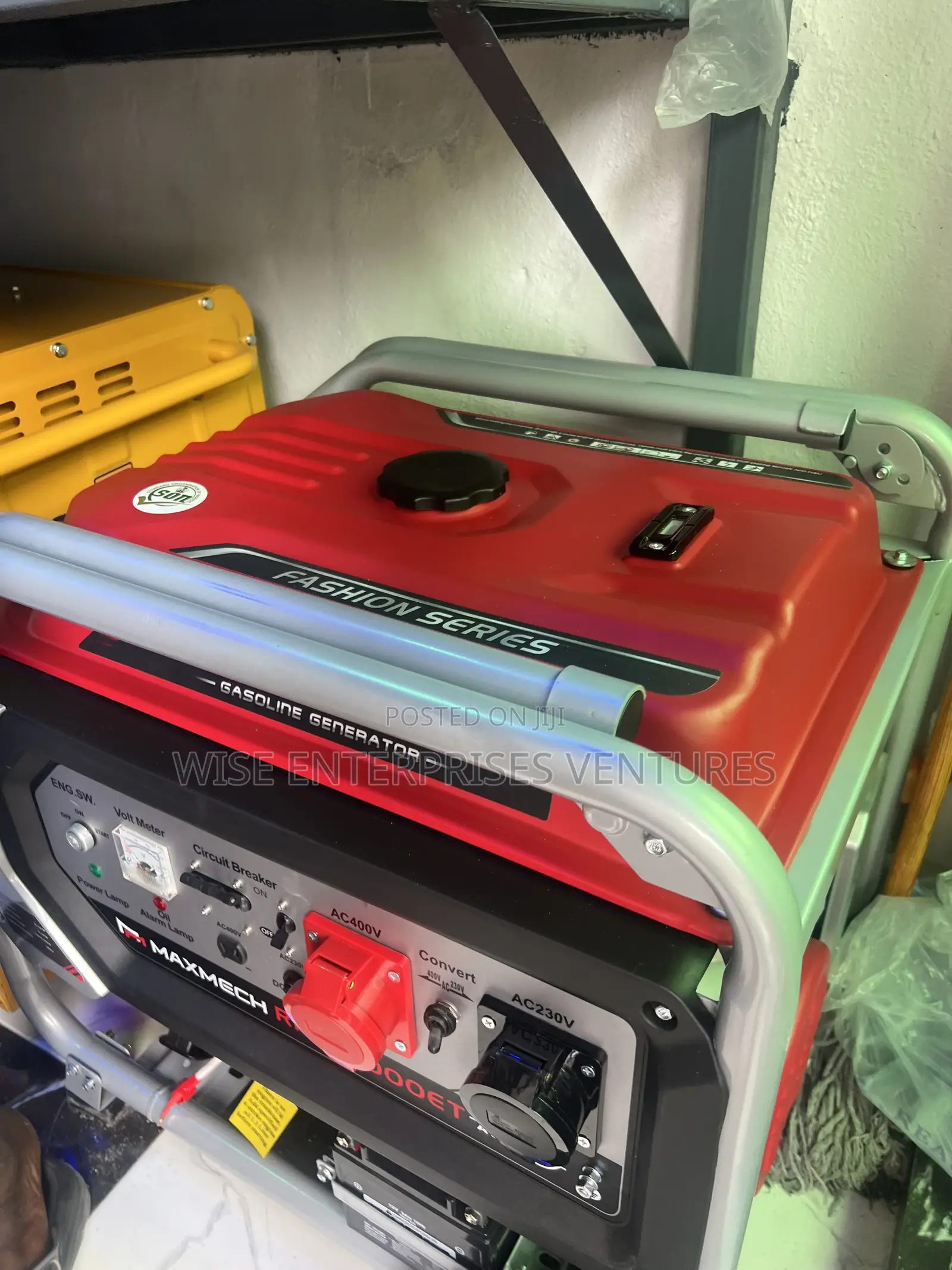 MAXMECH RFS-17000E 3-Phase 15KVA Gasoline Generator